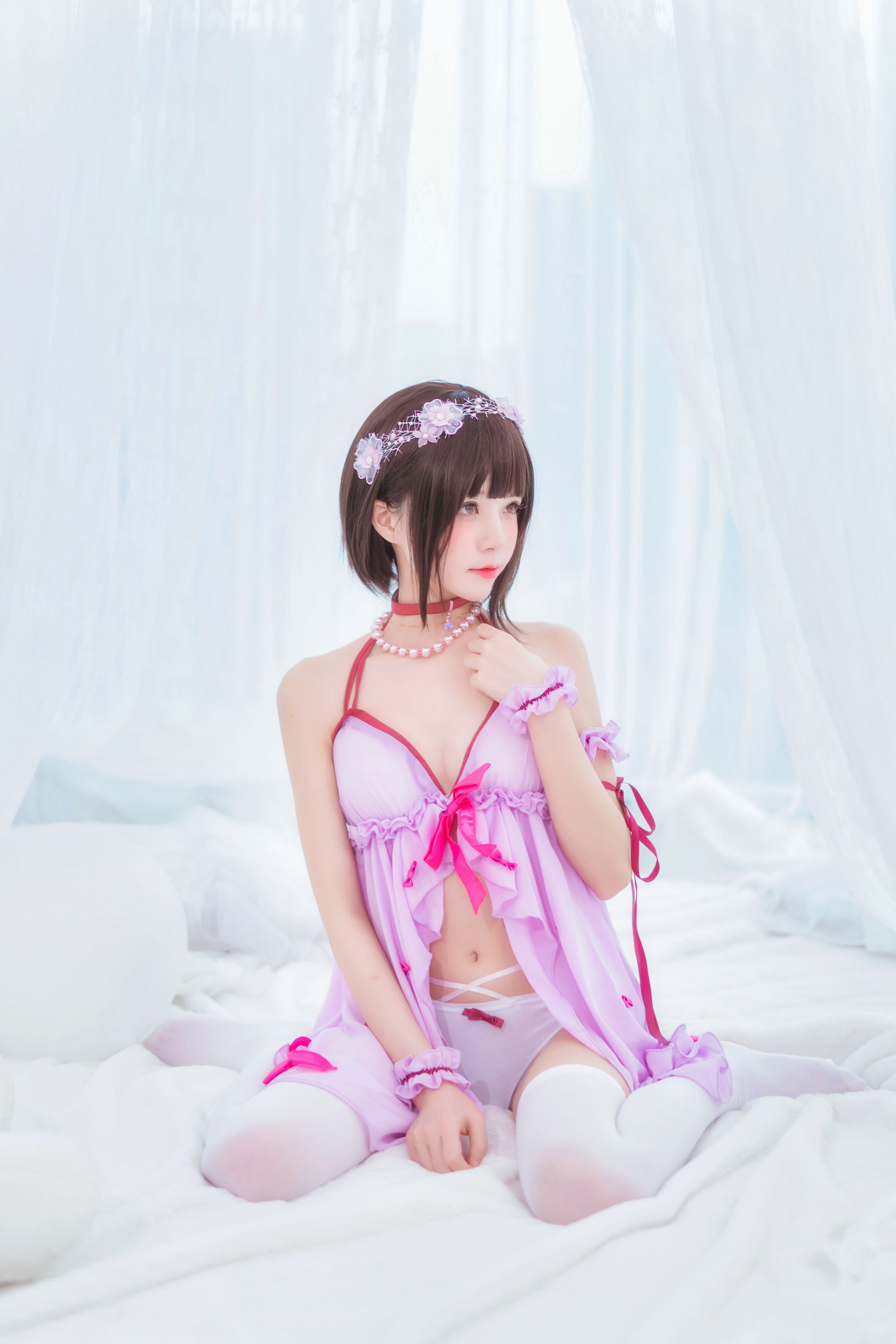 图片[1] - 桜桃喵《(加藤惠)小睡裙》 [38P] - 机器猫次元 - 机器猫次元