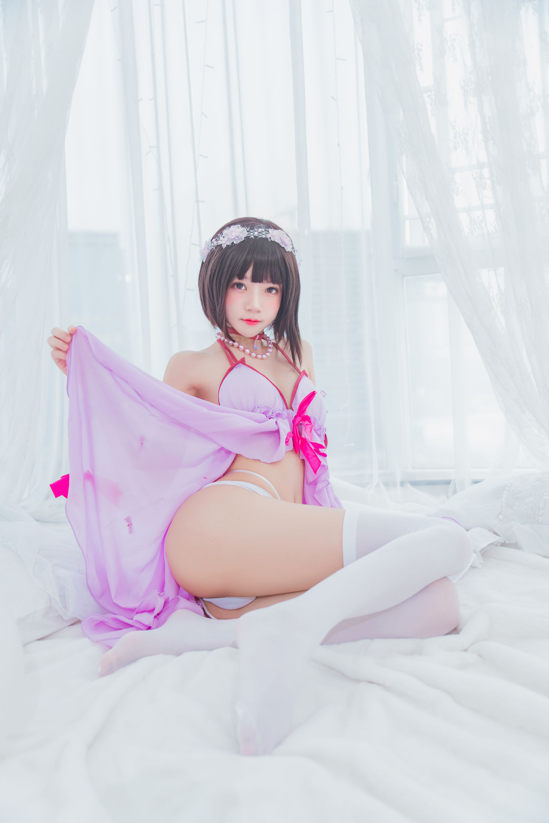 图片[4] - 桜桃喵《(加藤惠)小睡裙》 [38P] - 机器猫次元 - 机器猫次元