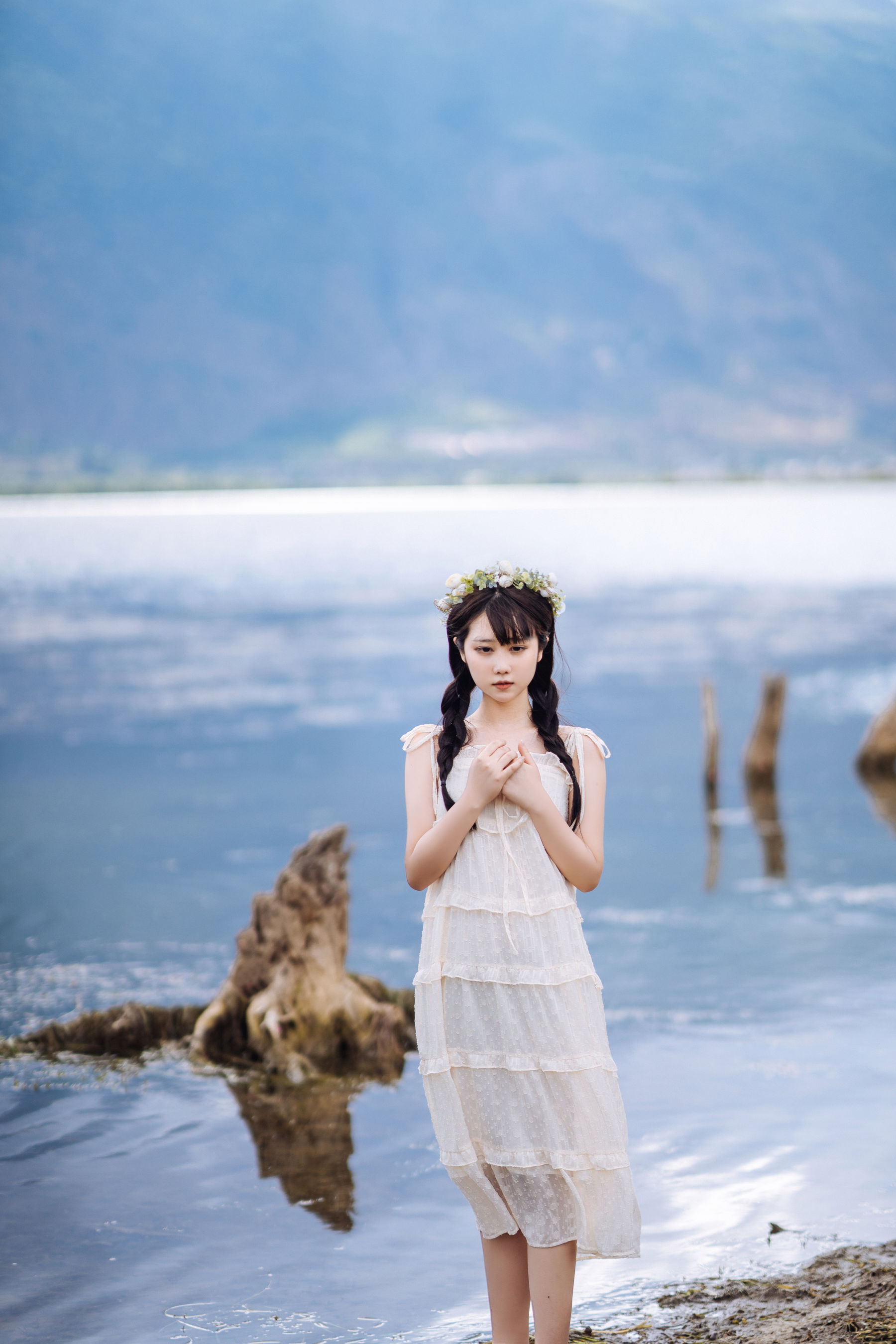 图片[5] - 镜酱 - 静夏之花环女孩 [43P] - 机器猫次元 - 机器猫次元
