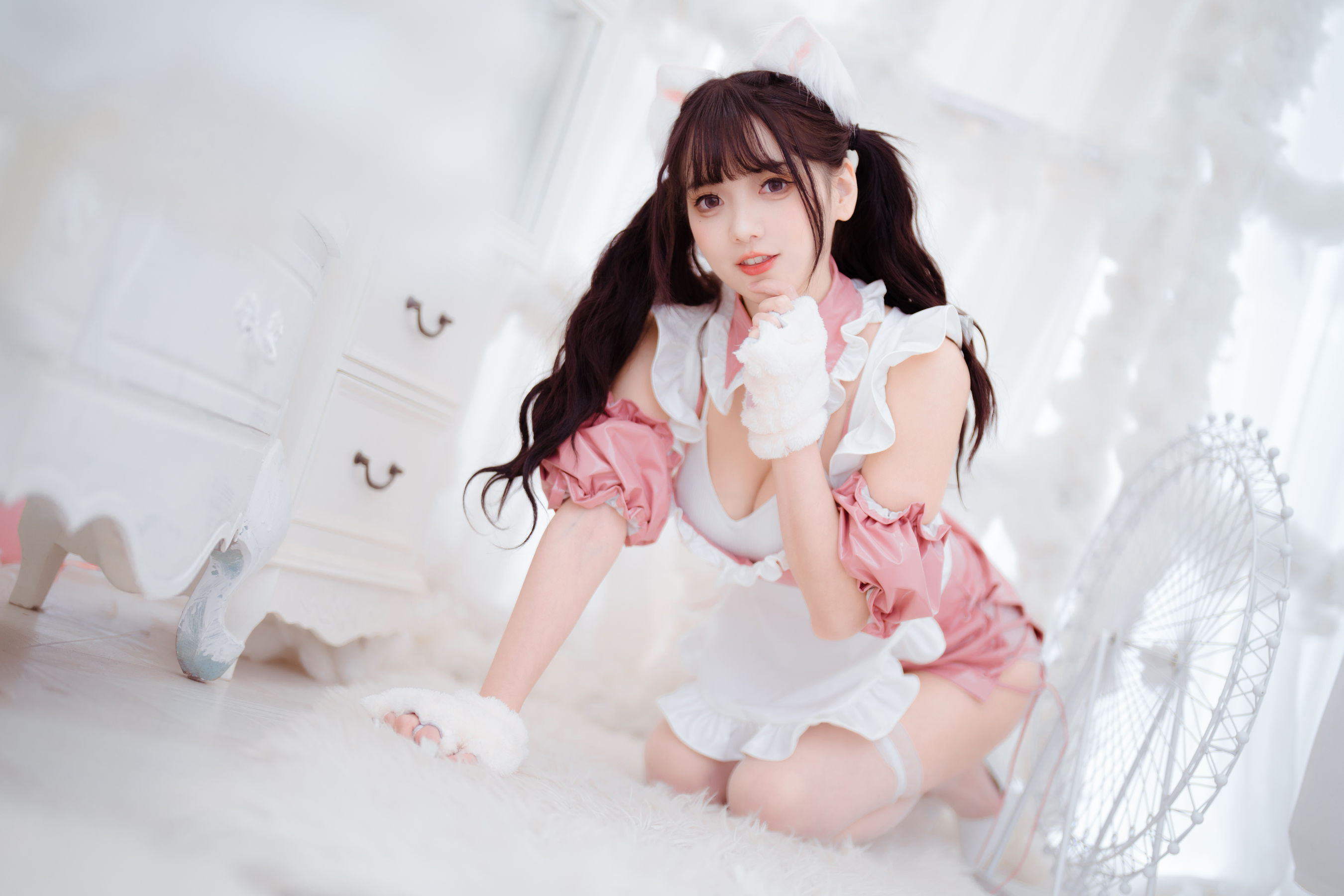 图片[8] - 陆卿卿kyokyo - 粉白女仆 [20P] - 机器猫次元 - 机器猫次元