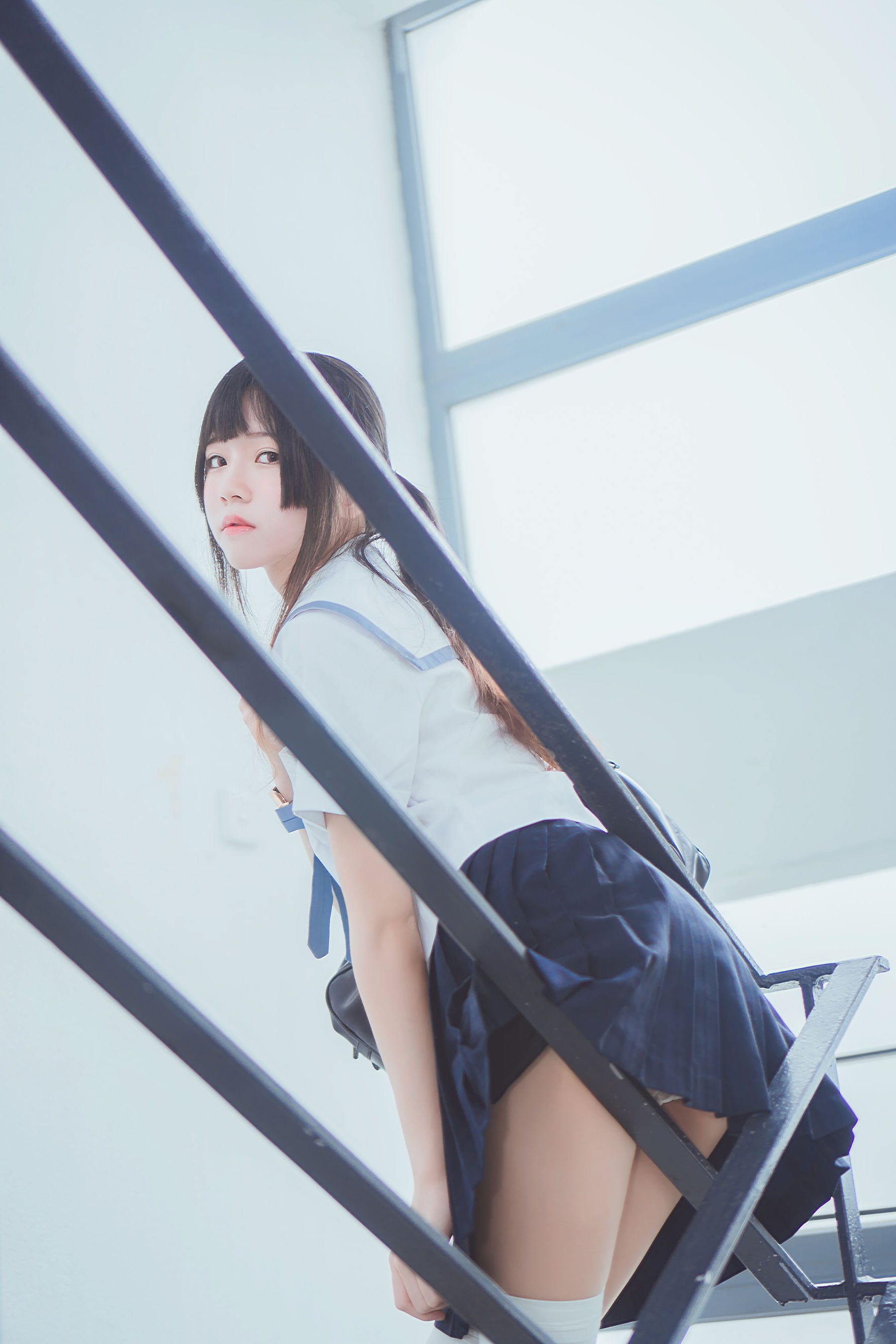 图片[5] - 桜桃喵《蓝白水手服》 [39P] - 机器猫次元 - 机器猫次元