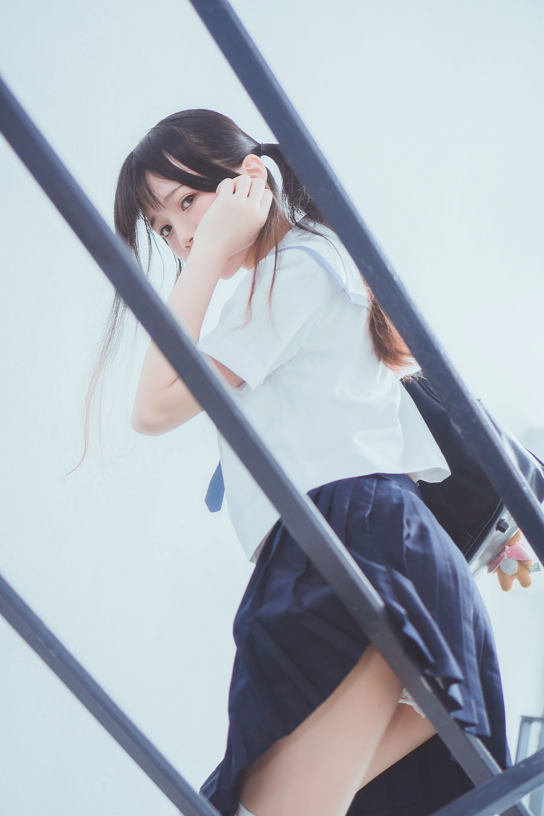 图片[6] - 桜桃喵《蓝白水手服》 [39P] - 机器猫次元 - 机器猫次元