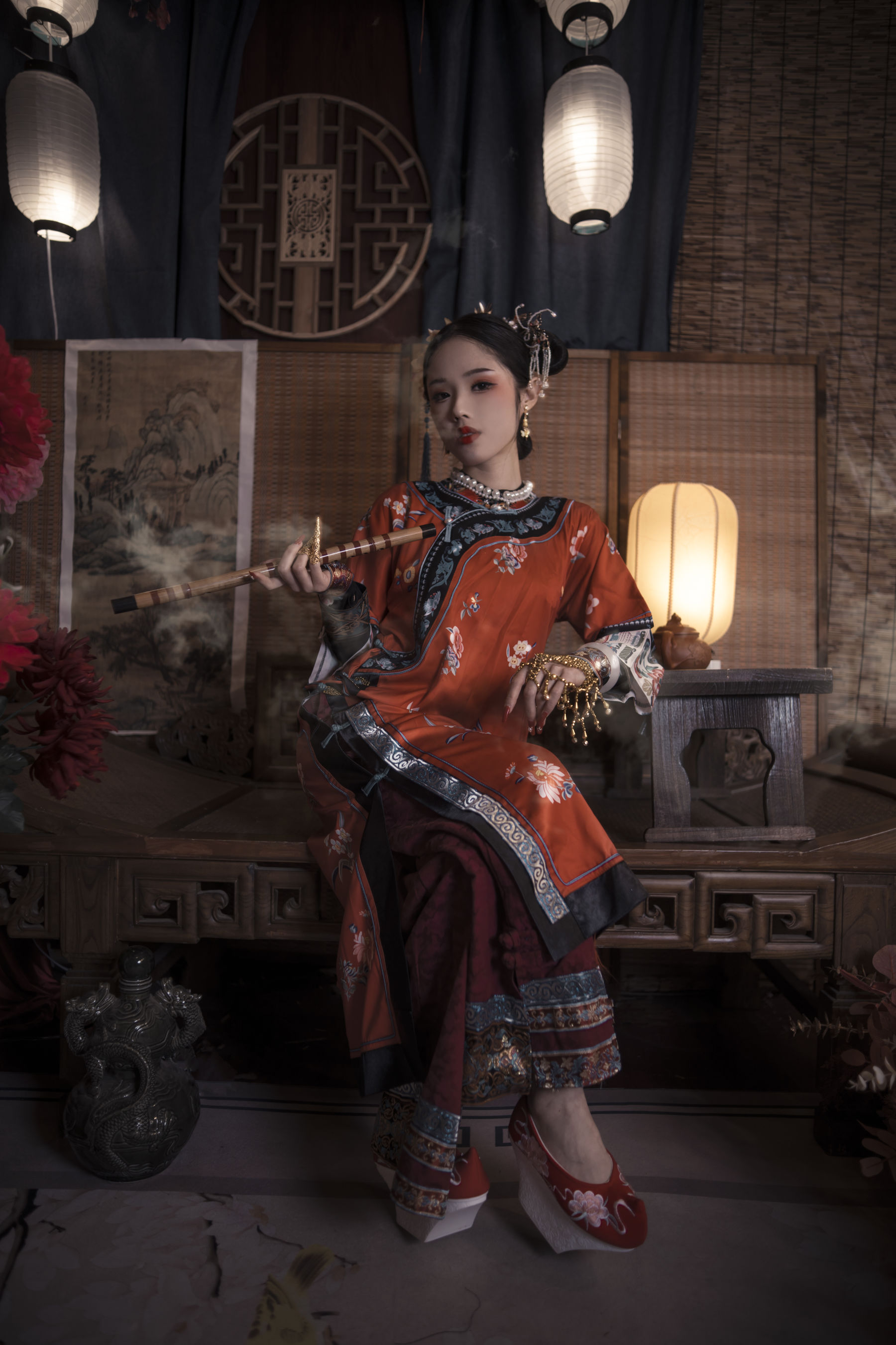 图片[1] - 钛合金TiTi - 满清服饰 [50P] - 机器猫次元 - 机器猫次元
