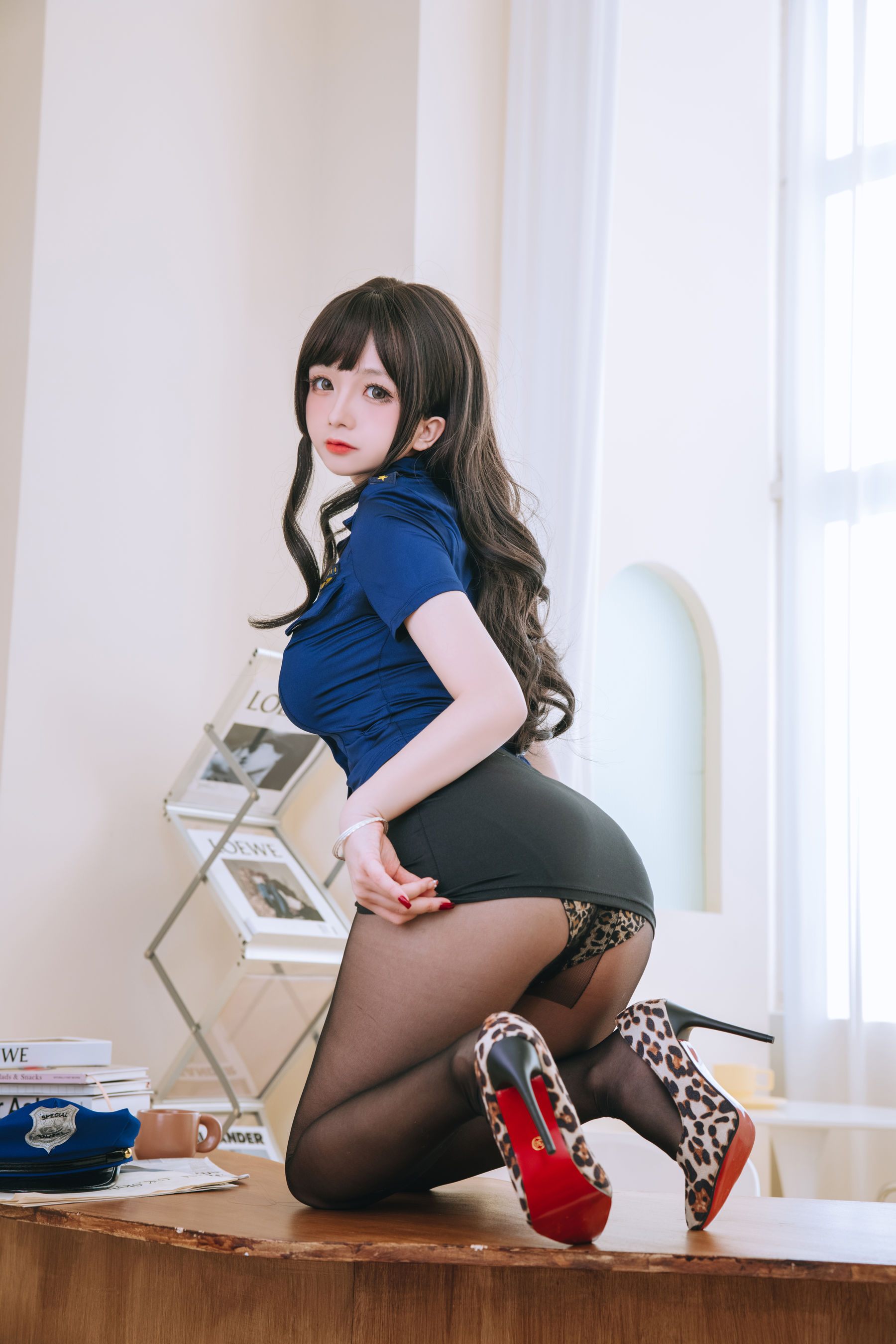 图片[4] - 日奈娇 - 豹纹女警 [109P] - 机器猫次元 - 机器猫次元