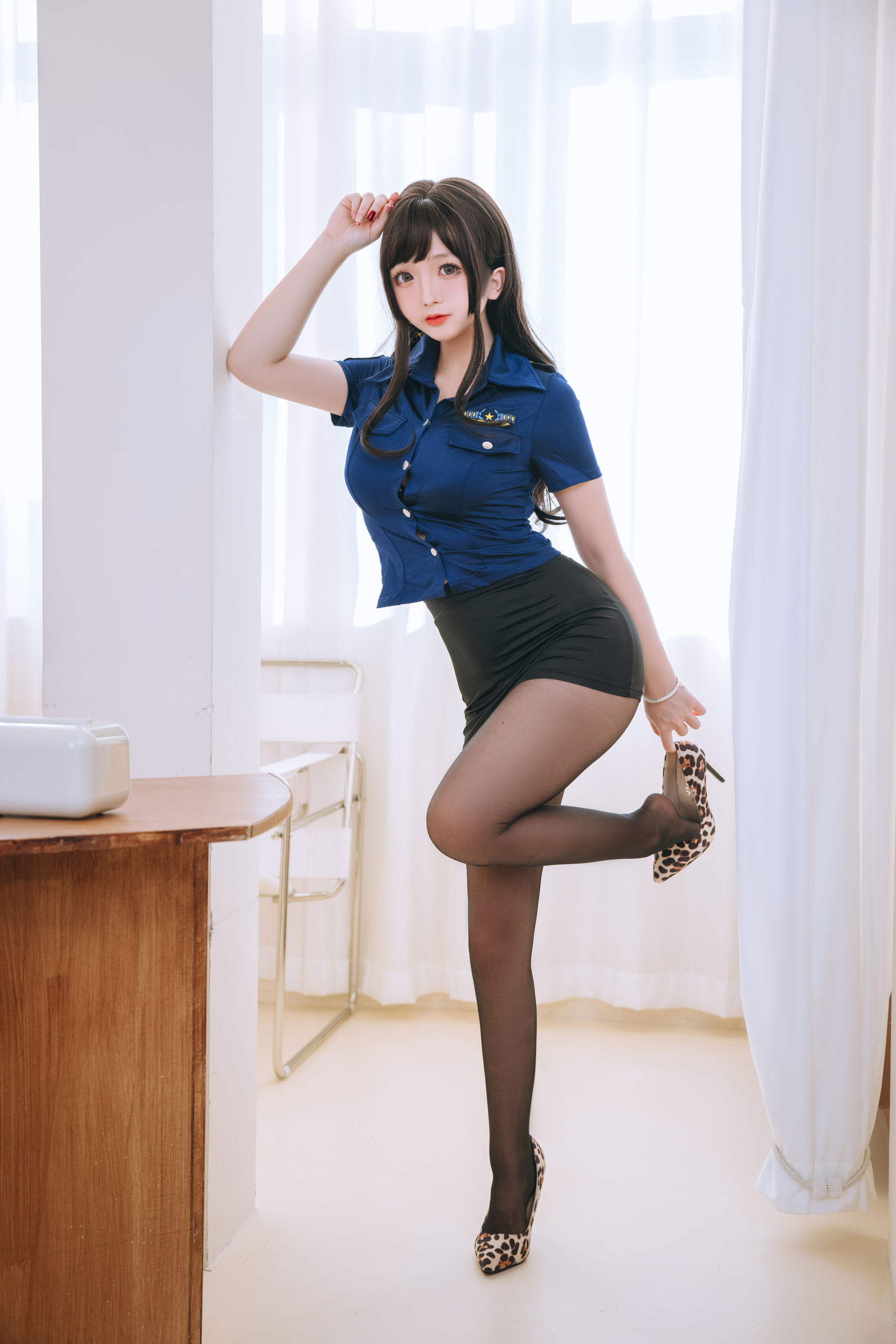 图片[2] - 日奈娇 - 豹纹女警 [109P] - 机器猫次元 - 机器猫次元
