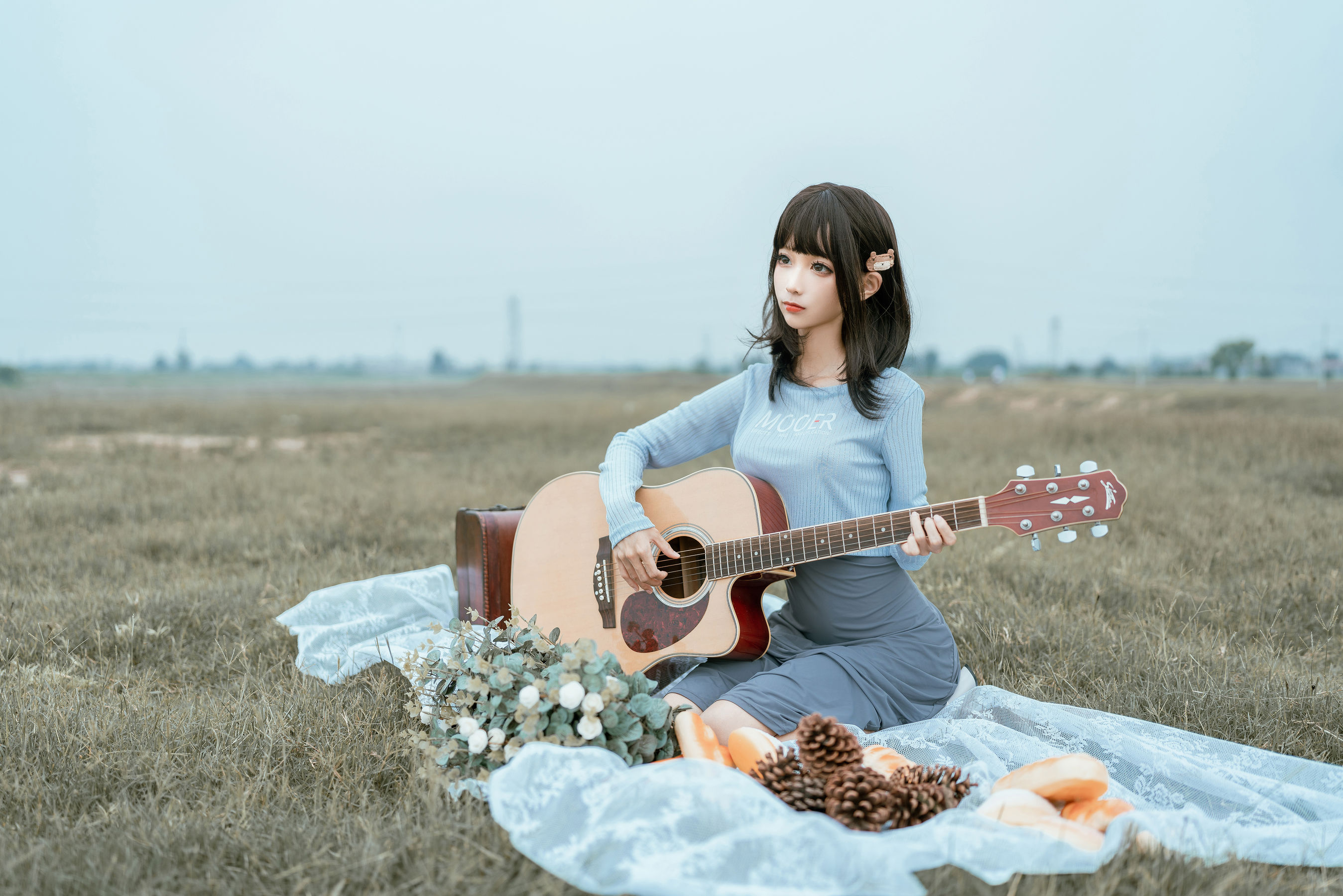 图片[1] - 蠢沫沫 - 吉他妹妹 [50P] - 机器猫次元 - 机器猫次元
