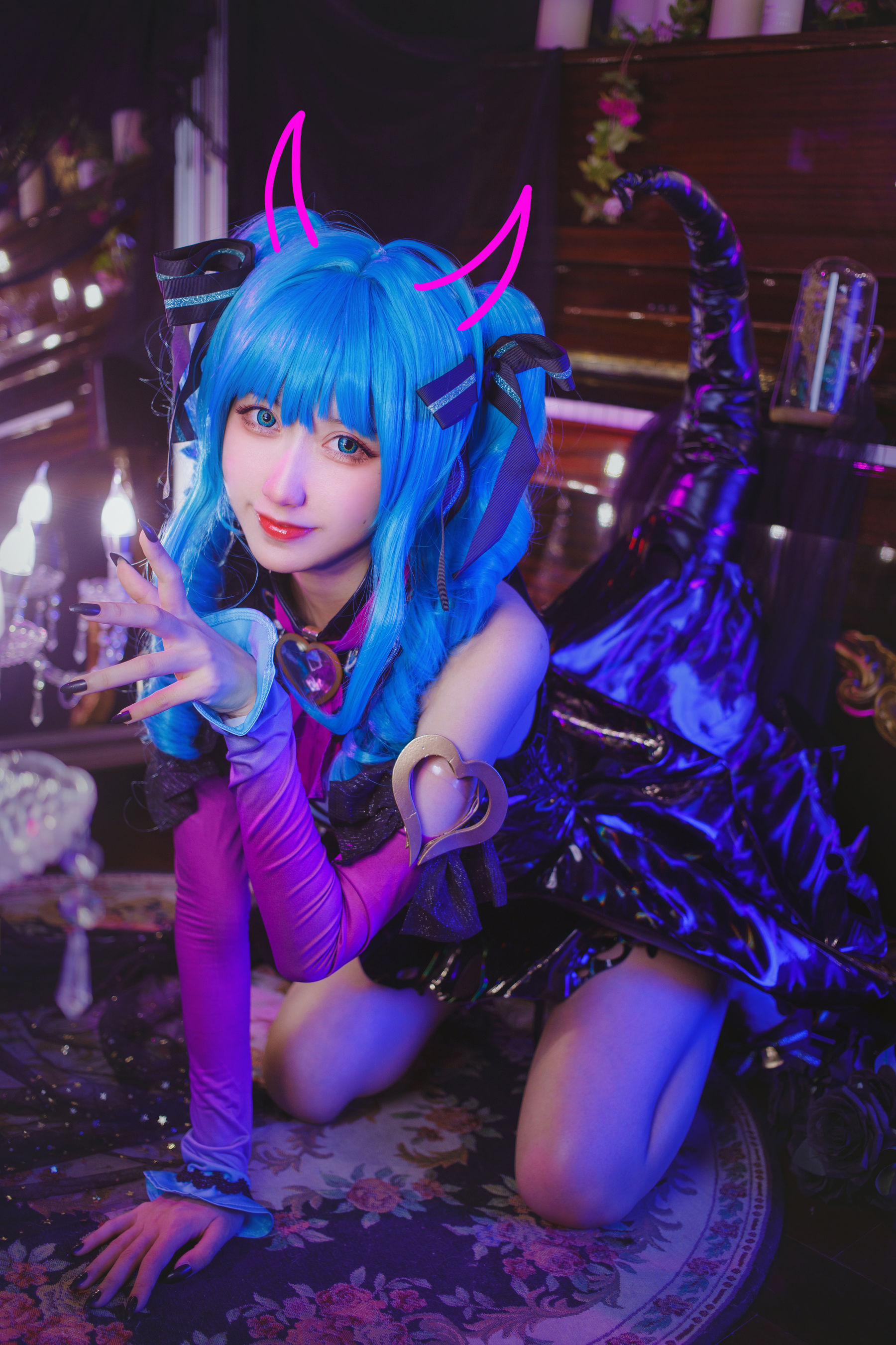 图片[8] - 木绵绵OwO - miku小恶魔 [19P] - 机器猫次元 - 机器猫次元