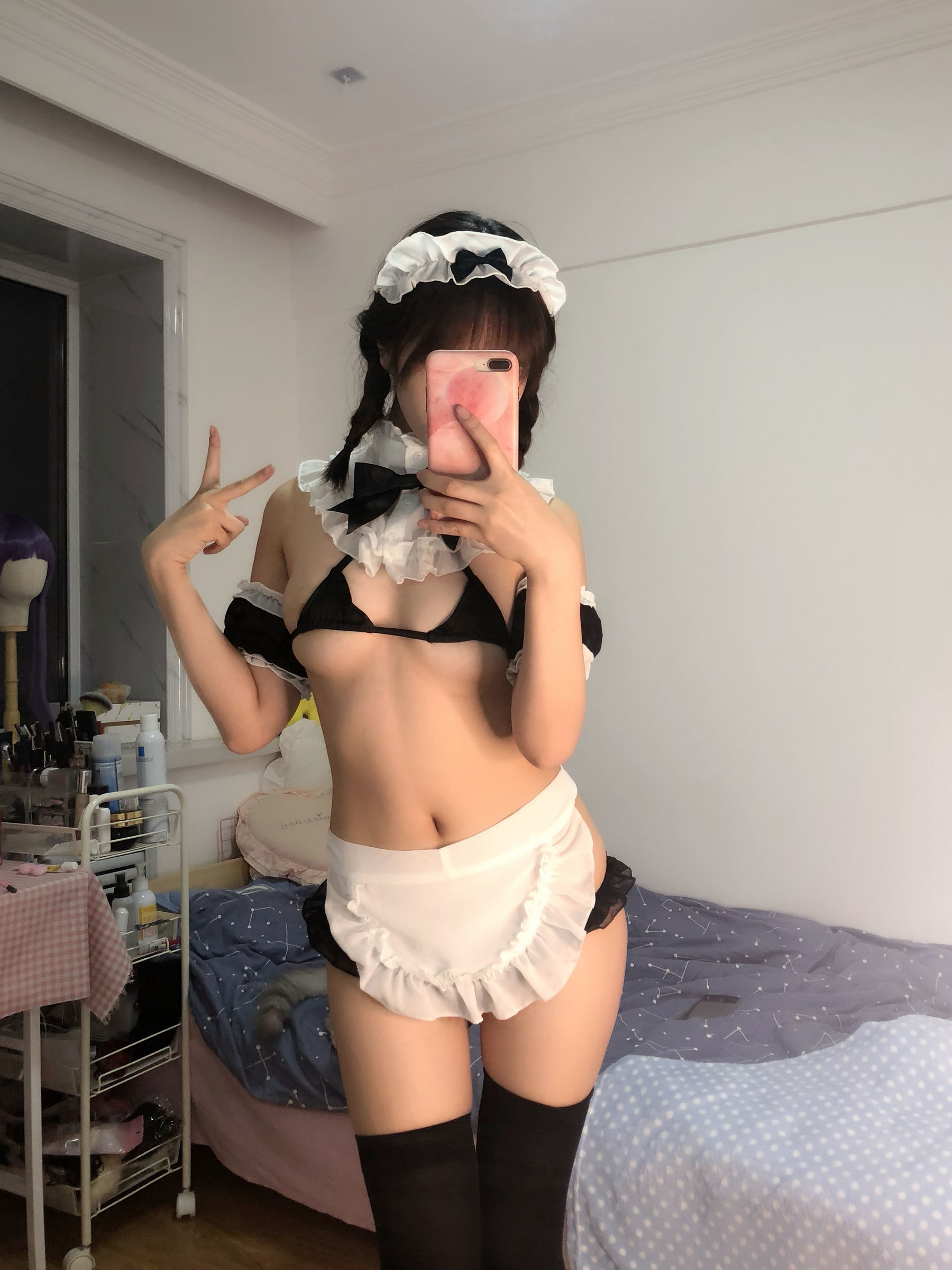 图片[1] - 雯妹 自拍本（1号本）女仆 [24P] - 机器猫次元 - 机器猫次元