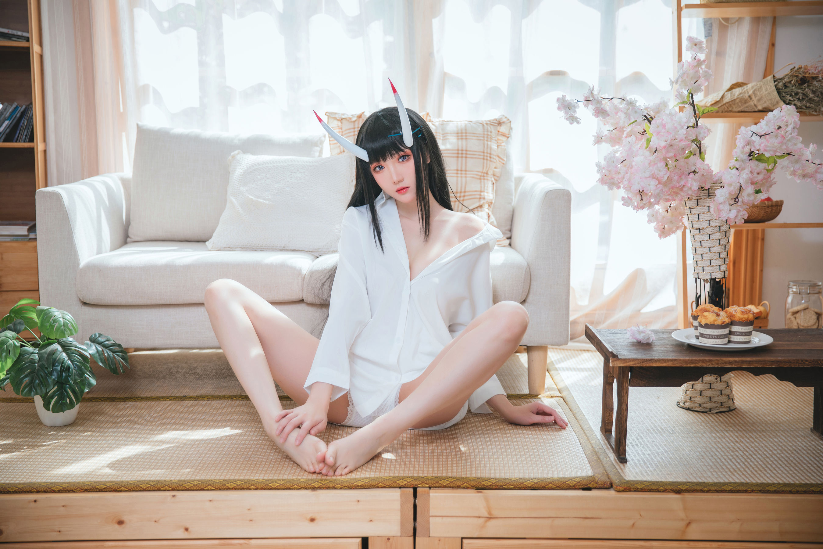 图片[1] - 瓜希酱 - 能代衬衣 [23P] - 机器猫次元 - 机器猫次元