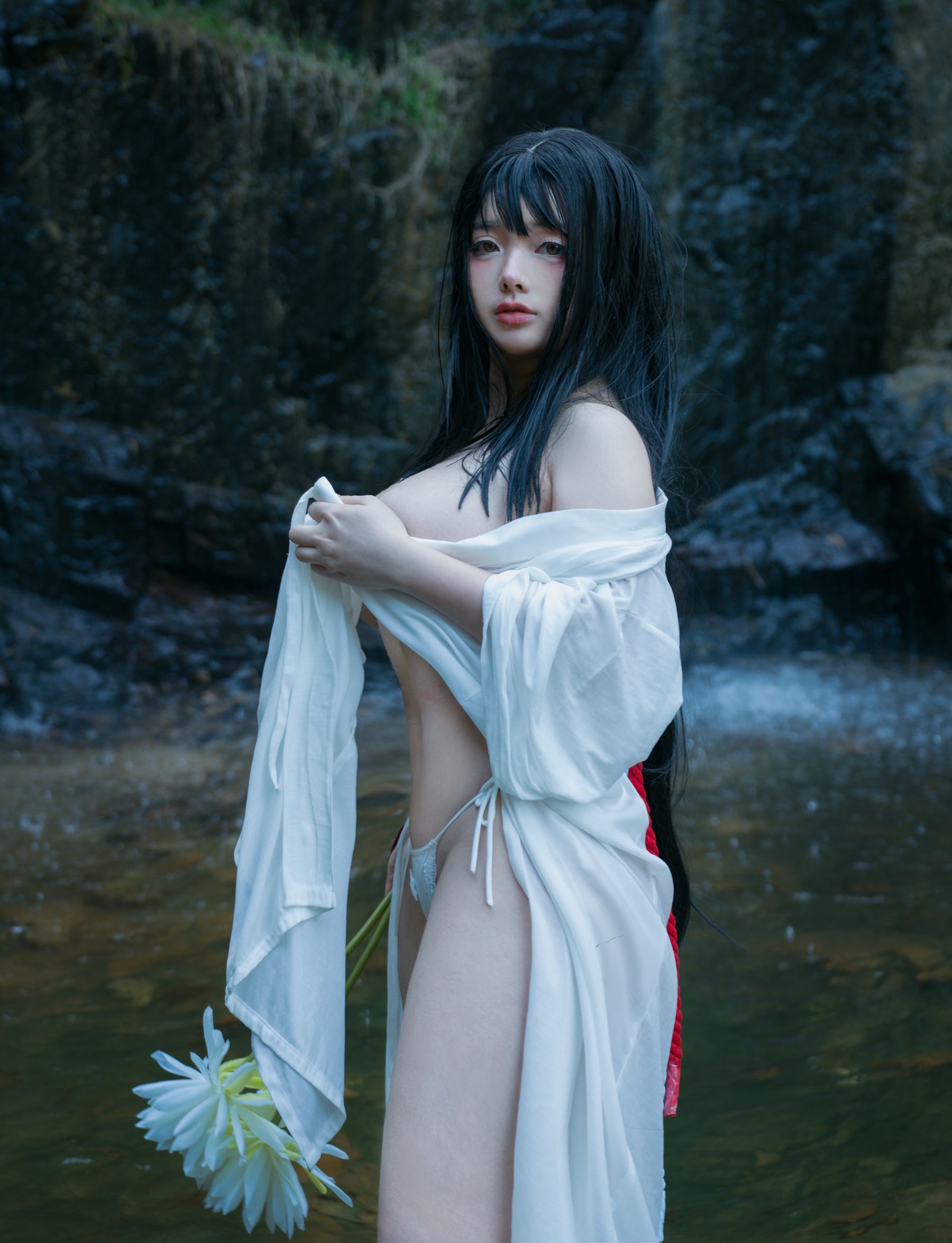 图片[1] - NinJA阿寨寨 - 神明巫女 [38P] - 机器猫次元 - 机器猫次元