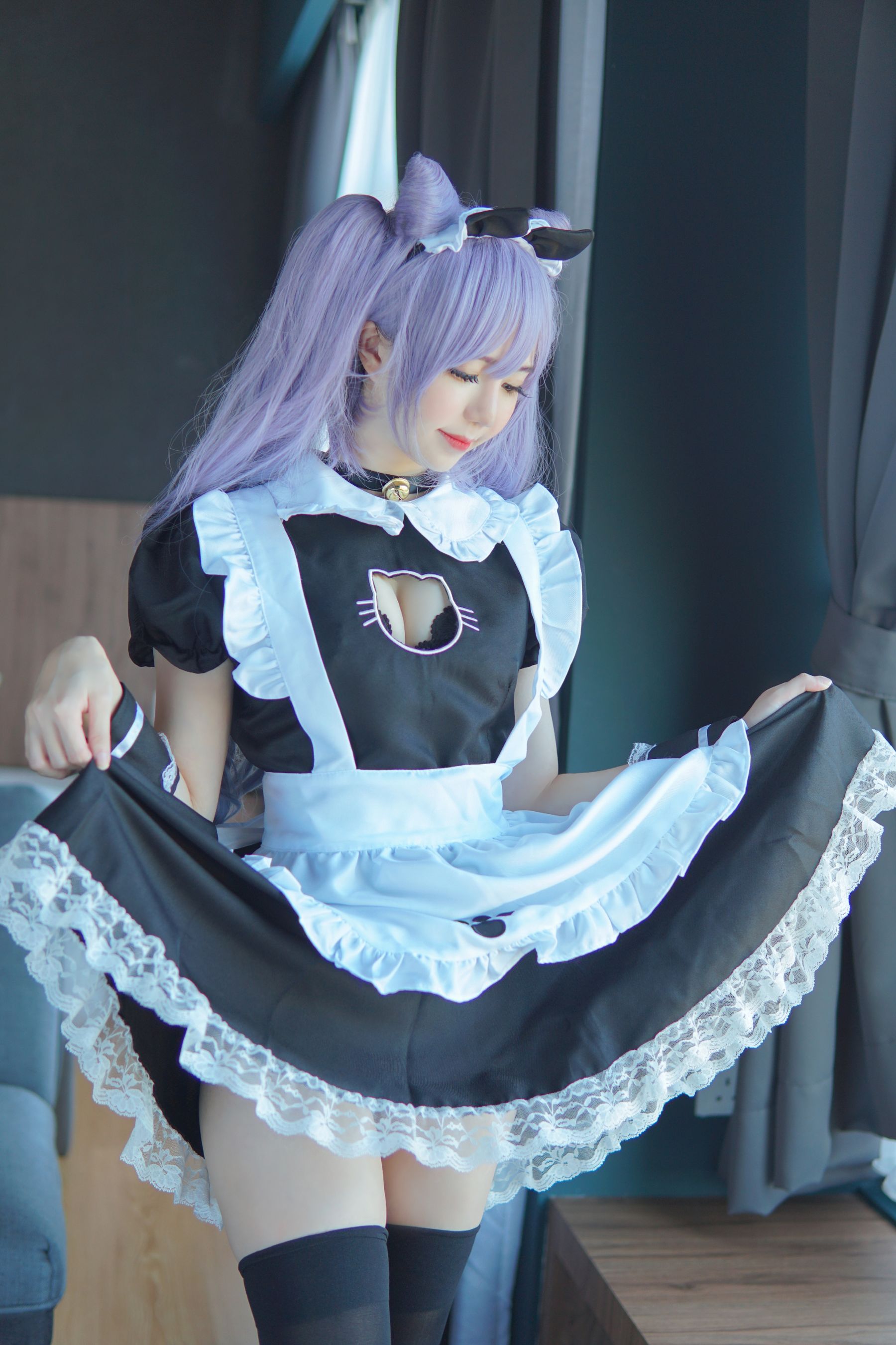 图片[3] - Sally Dorasnow - Keqing Maid [52P] - 机器猫次元 - 机器猫次元