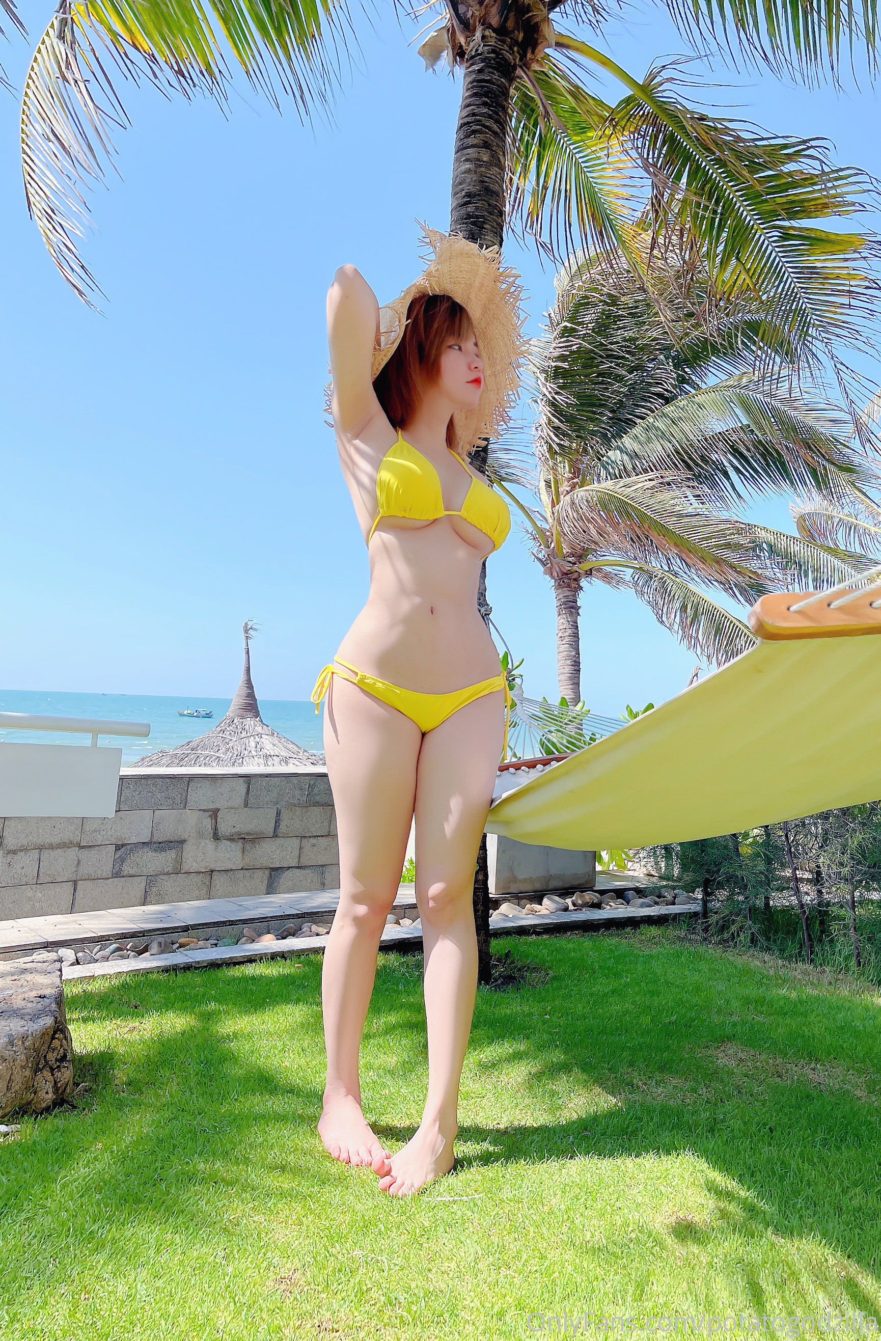 图片[7] - Potato Godzilla - Yellow Bikini [25P] - 机器猫次元 - 机器猫次元