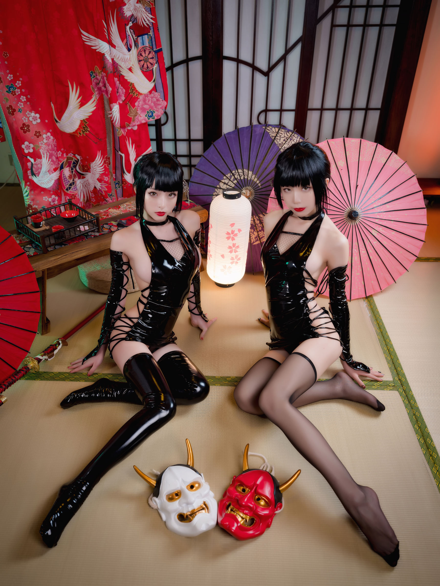图片[1] - 水淼aqua&清水由乃 忍者双人 [31P] - 机器猫次元 - 机器猫次元