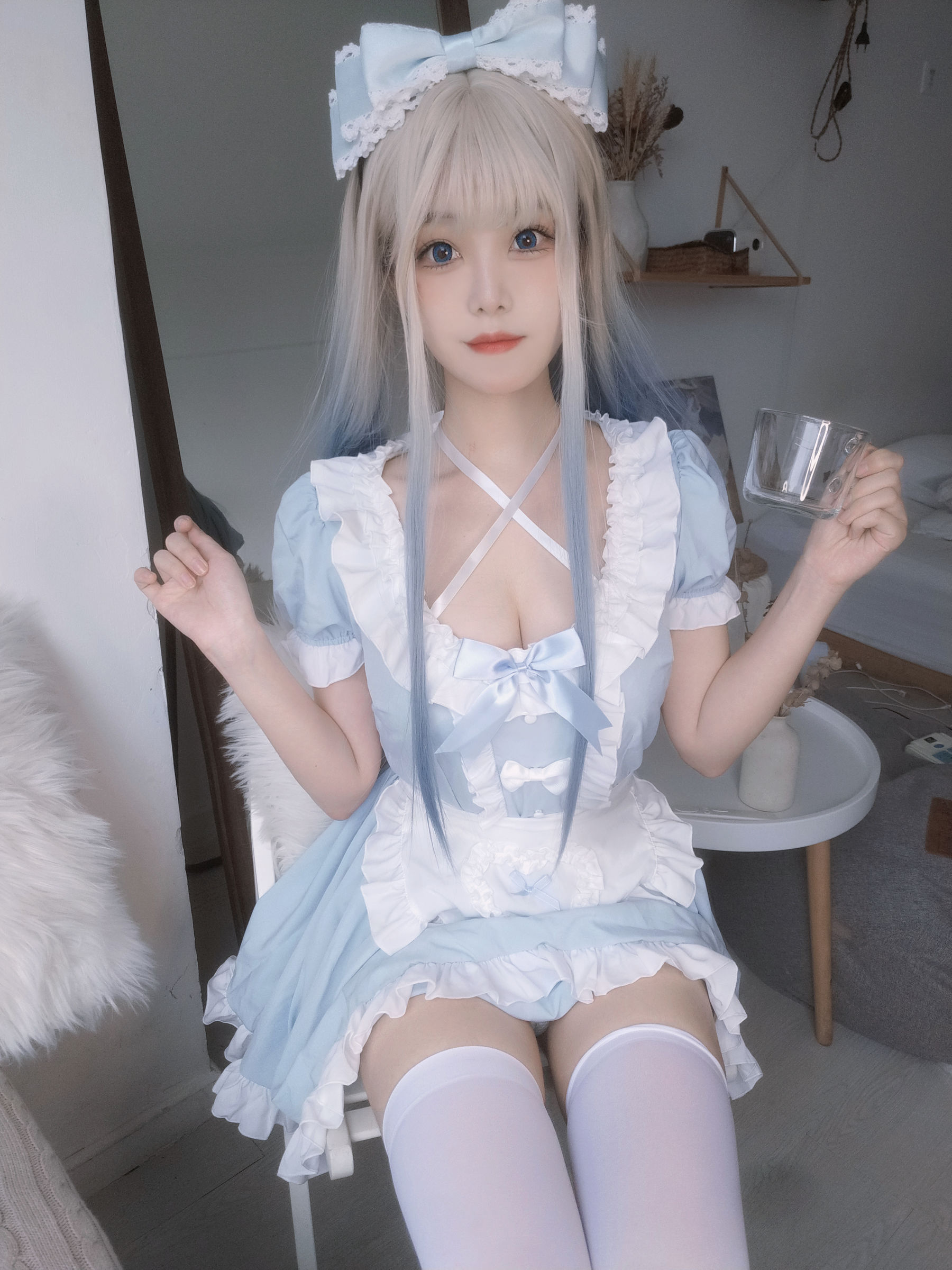 图片[3] - 蜜汁猫裘 - 蓝女仆 [27P] - 机器猫次元 - 机器猫次元