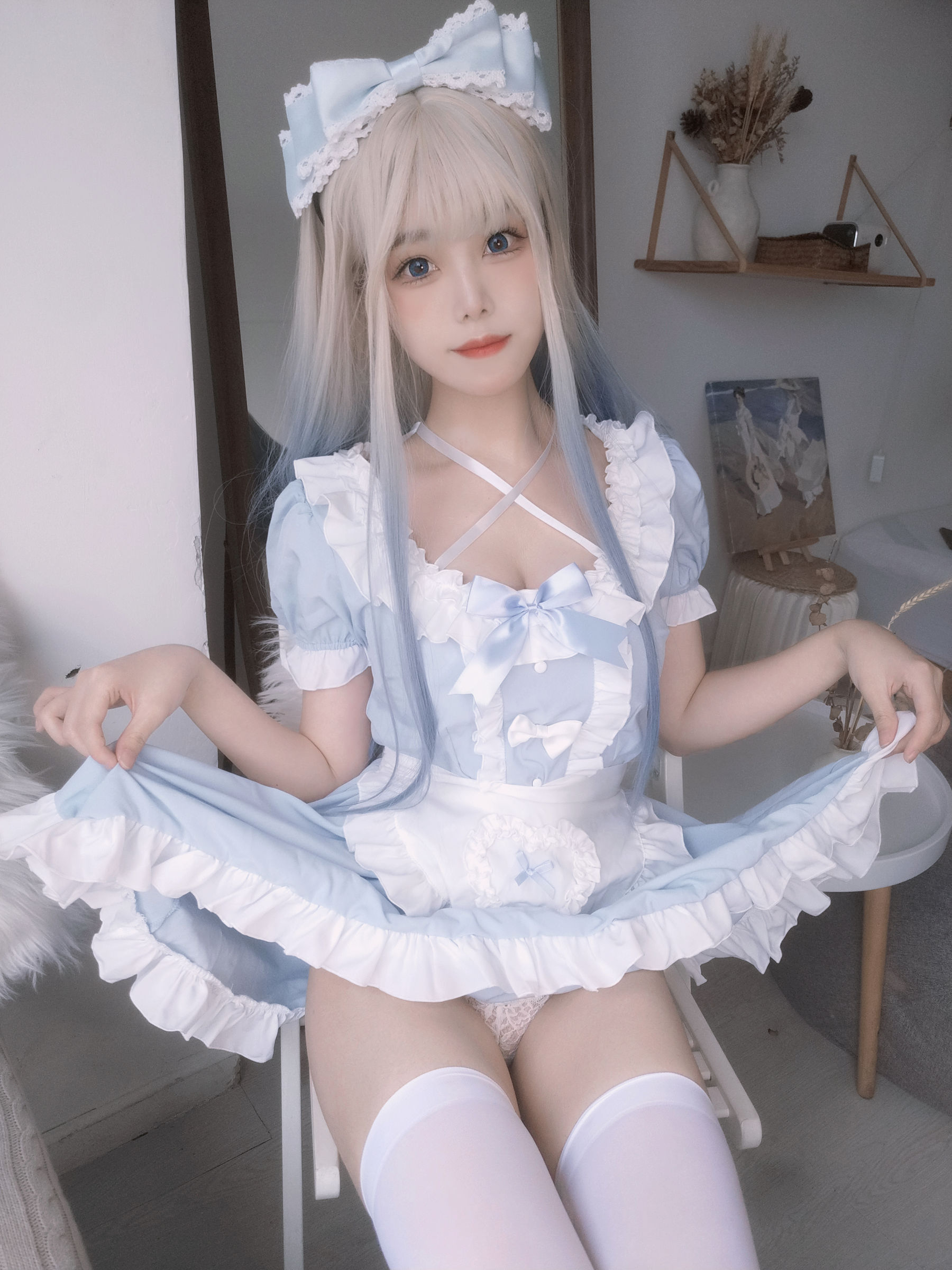 图片[2] - 蜜汁猫裘 - 蓝女仆 [27P] - 机器猫次元 - 机器猫次元