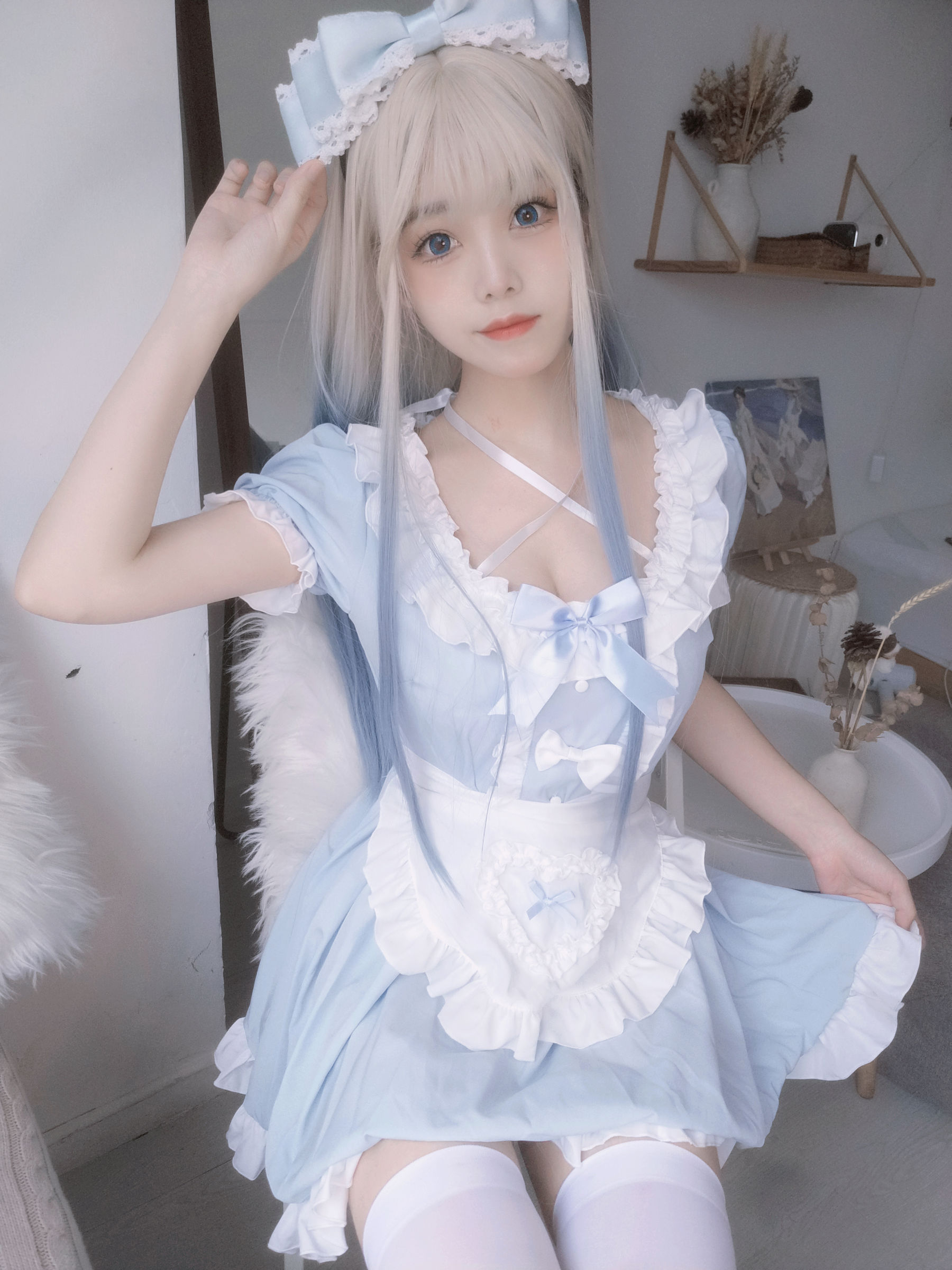 图片[4] - 蜜汁猫裘 - 蓝女仆 [27P] - 机器猫次元 - 机器猫次元
