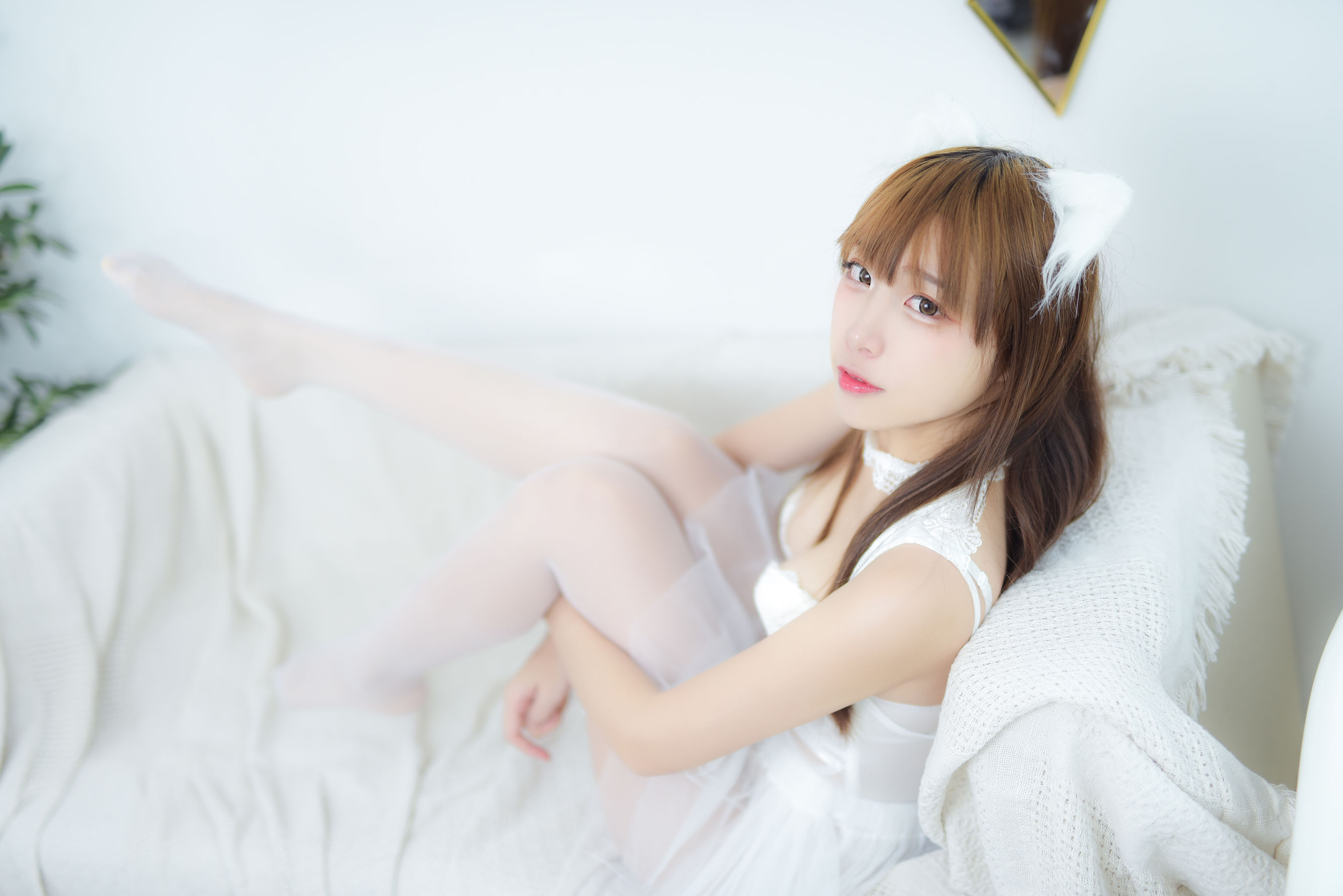 图片[4] - 二佐Nisa 宠物少女 私房白婚纱 [28P] - 机器猫次元 - 机器猫次元