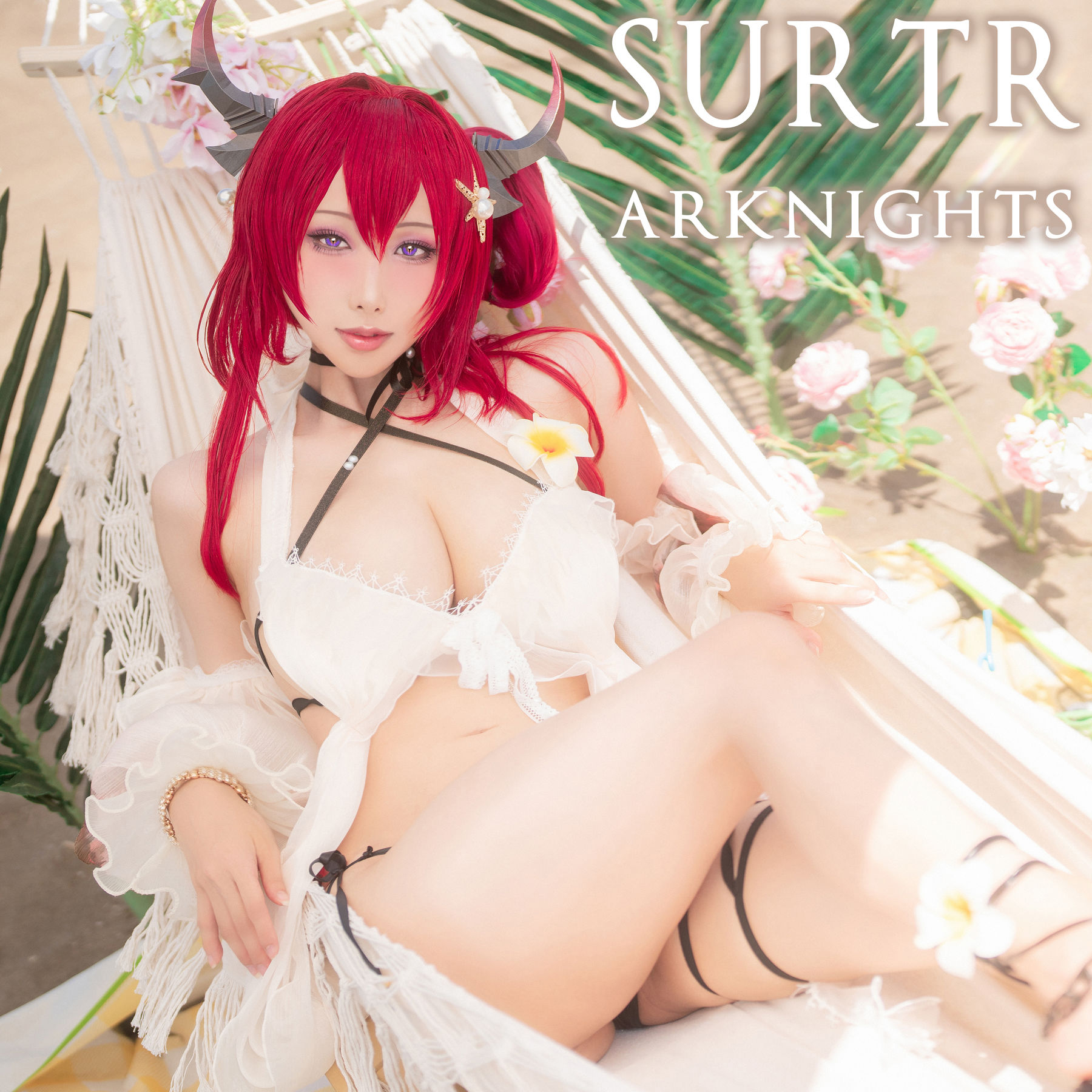 图片[6] - 雨波_HaneAme - Arknights Surtr 泳裝 [38P] - 机器猫次元 - 机器猫次元