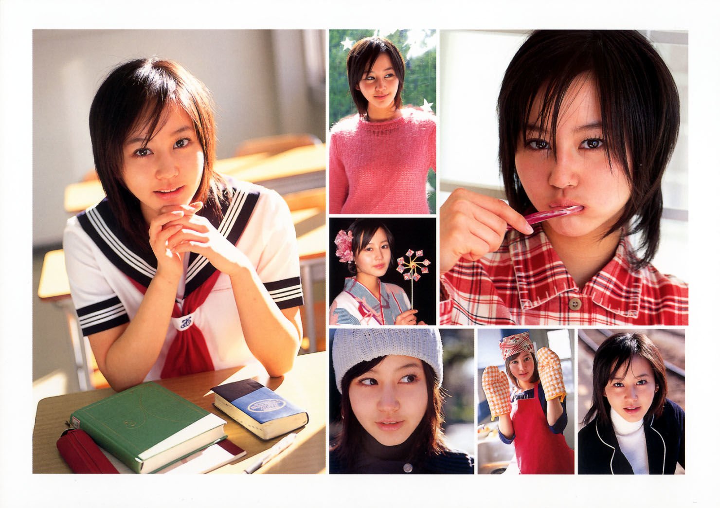 图片[2] - 堀北真希 スクールカレンダーBOOK [70P] - 机器猫次元 - 机器猫次元