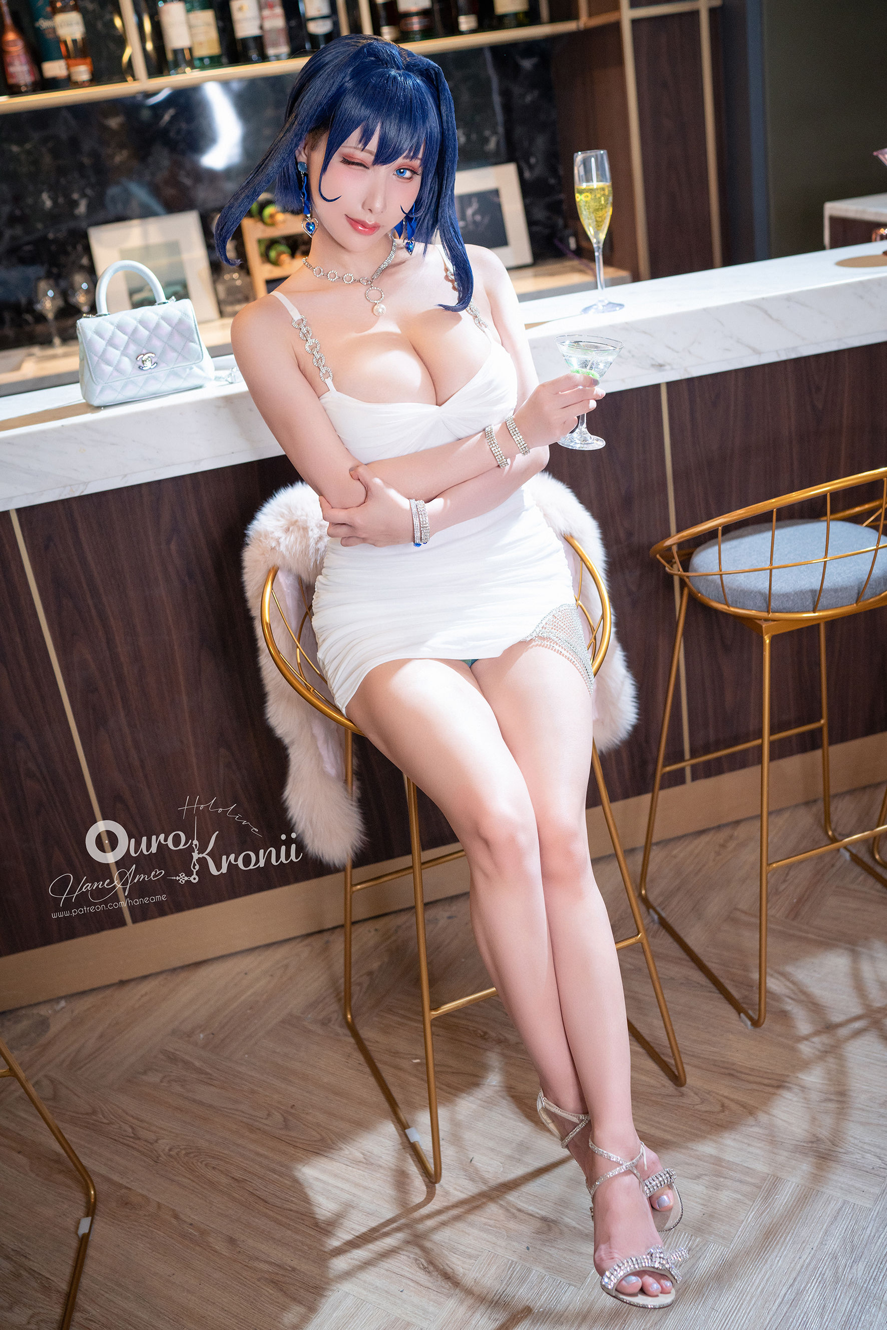 图片[1] - 雨波_HaneAme - Hololive Kronii 時間 Gown [28P] - 机器猫次元 - 机器猫次元