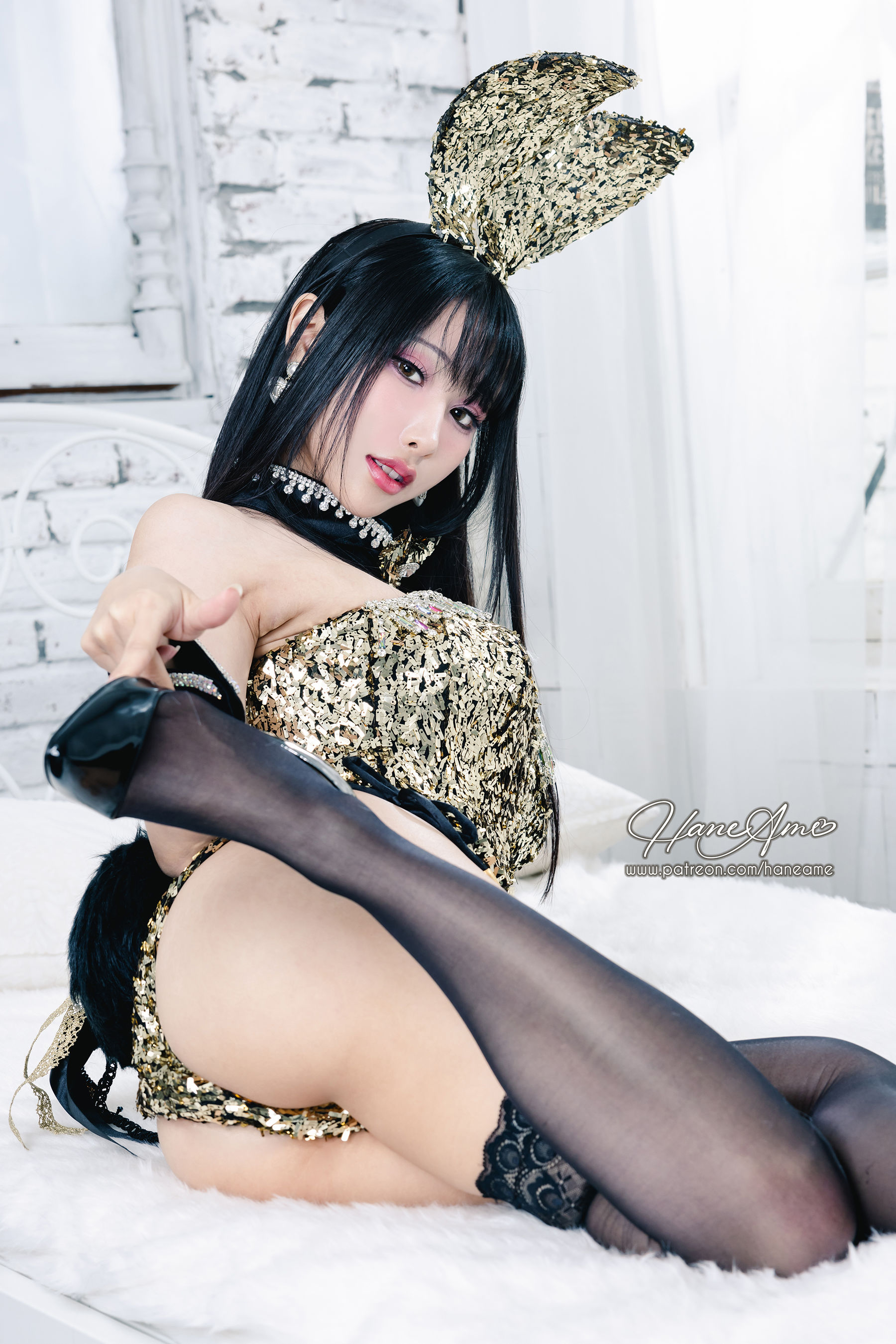 图片[8] - 雨波_HaneAme - Dazzling Bunny 炫目兔女郎 [36P] - 机器猫次元 - 机器猫次元