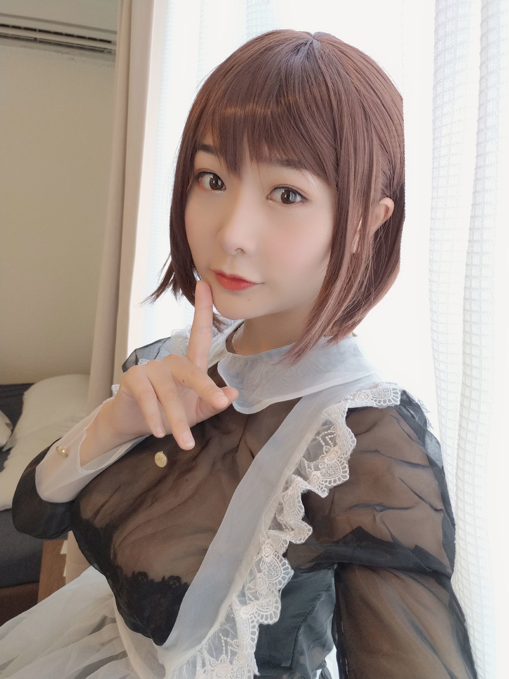 图片[1] - 三刀刀Miido 透明女仆 [32P] - 机器猫次元 - 机器猫次元