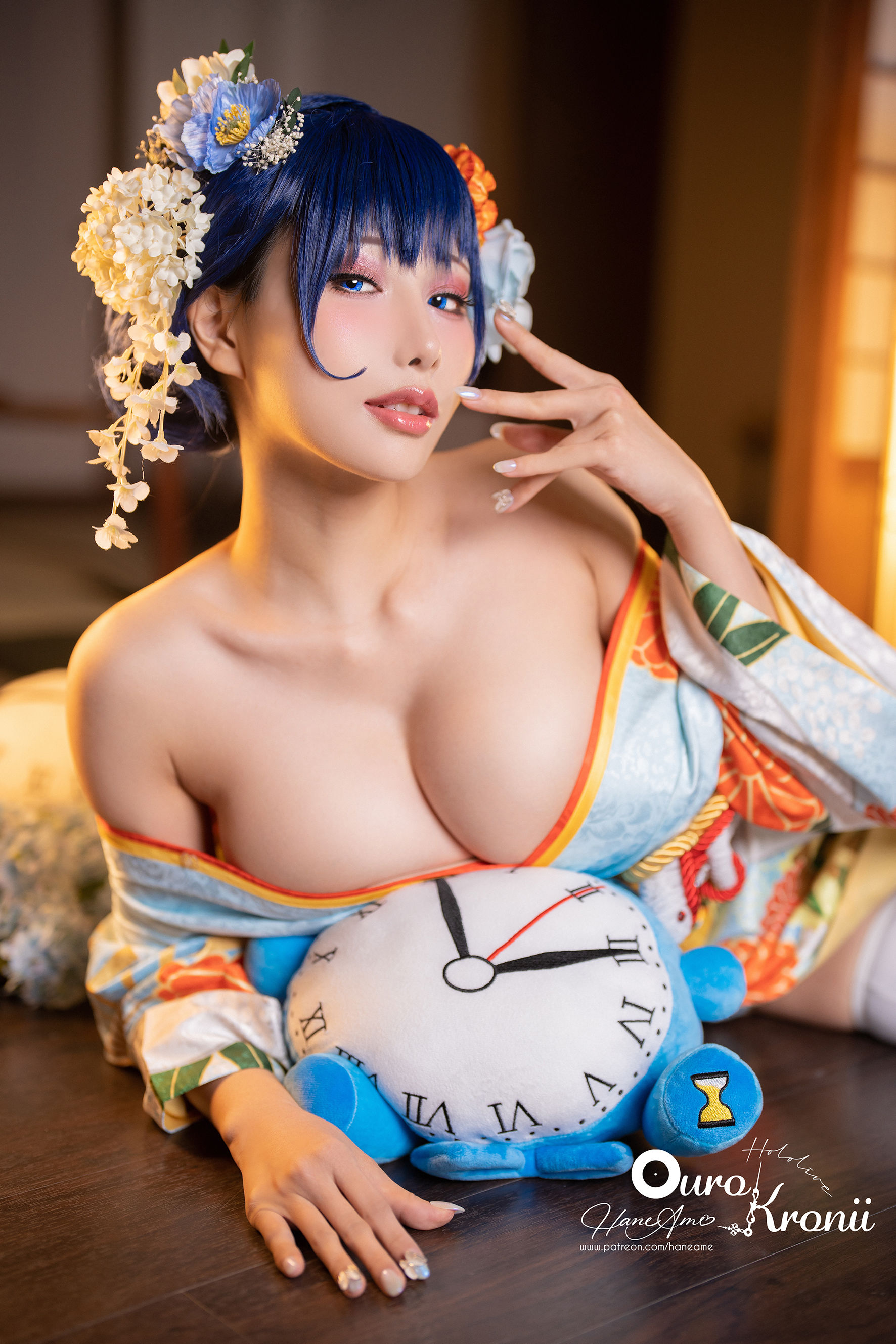 图片[5] - 雨波_HaneAme - Hololive Kronii 時間 Kimono [26P] - 机器猫次元 - 机器猫次元
