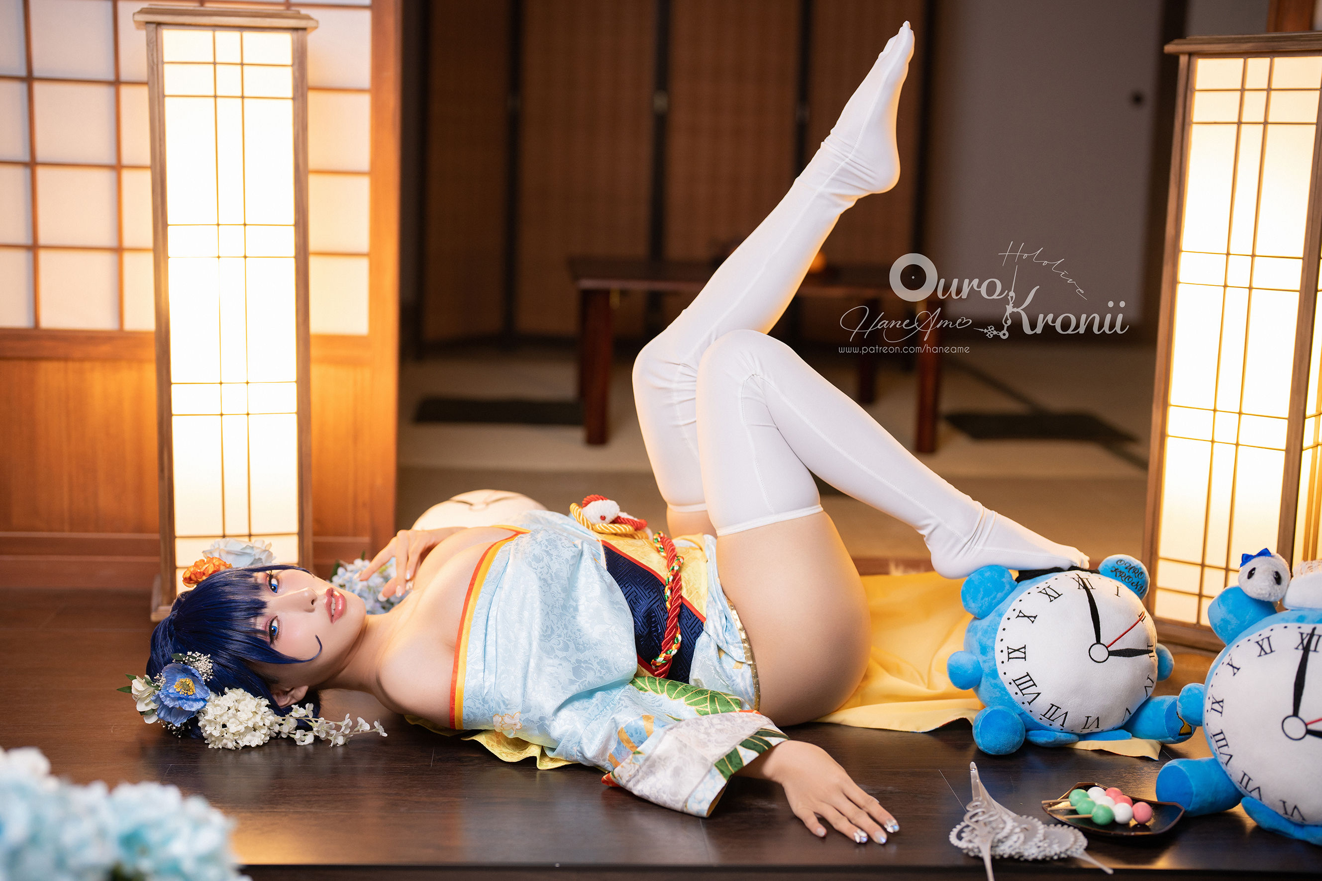 图片[7] - 雨波_HaneAme - Hololive Kronii 時間 Kimono [26P] - 机器猫次元 - 机器猫次元