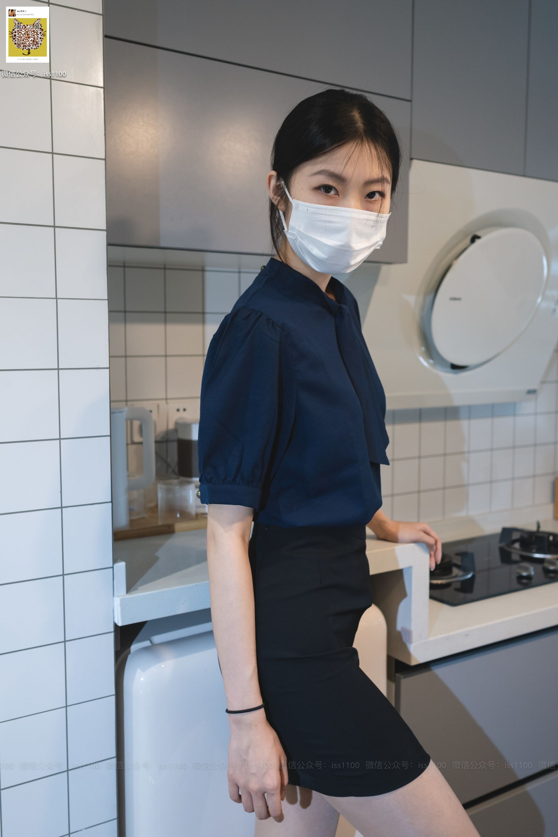 图片[3] - [ISS系列] 美晗 蓝色衬衫 [69P] - 机器猫次元 - 机器猫次元