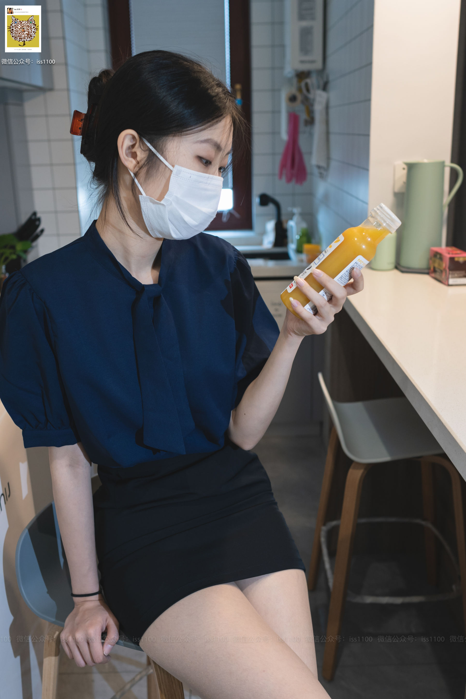 图片[7] - [ISS系列] 美晗 蓝色衬衫 [69P] - 机器猫次元 - 机器猫次元