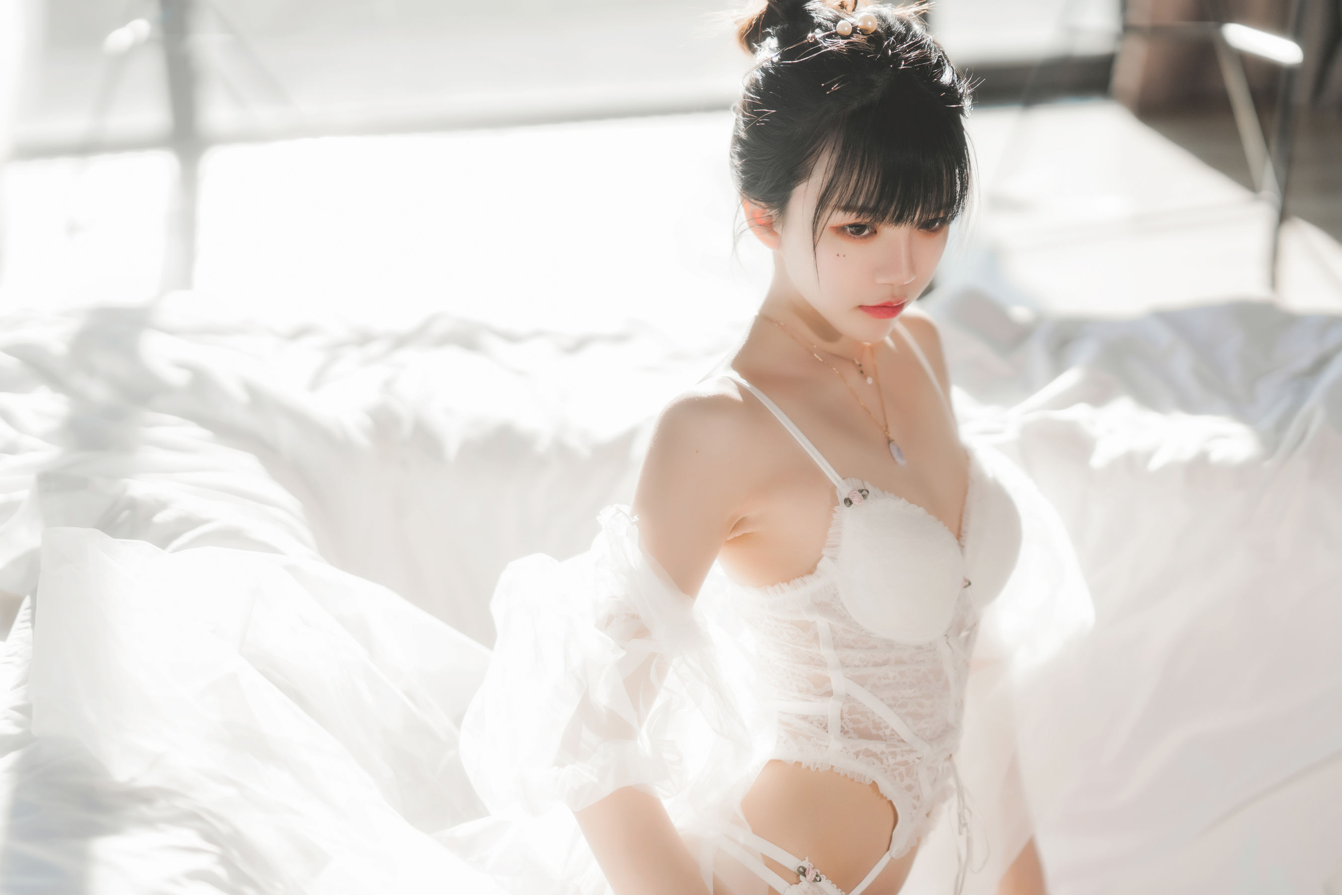 图片[8] - 桜桃喵 - 白纱糖01 [35P] - 机器猫次元 - 机器猫次元