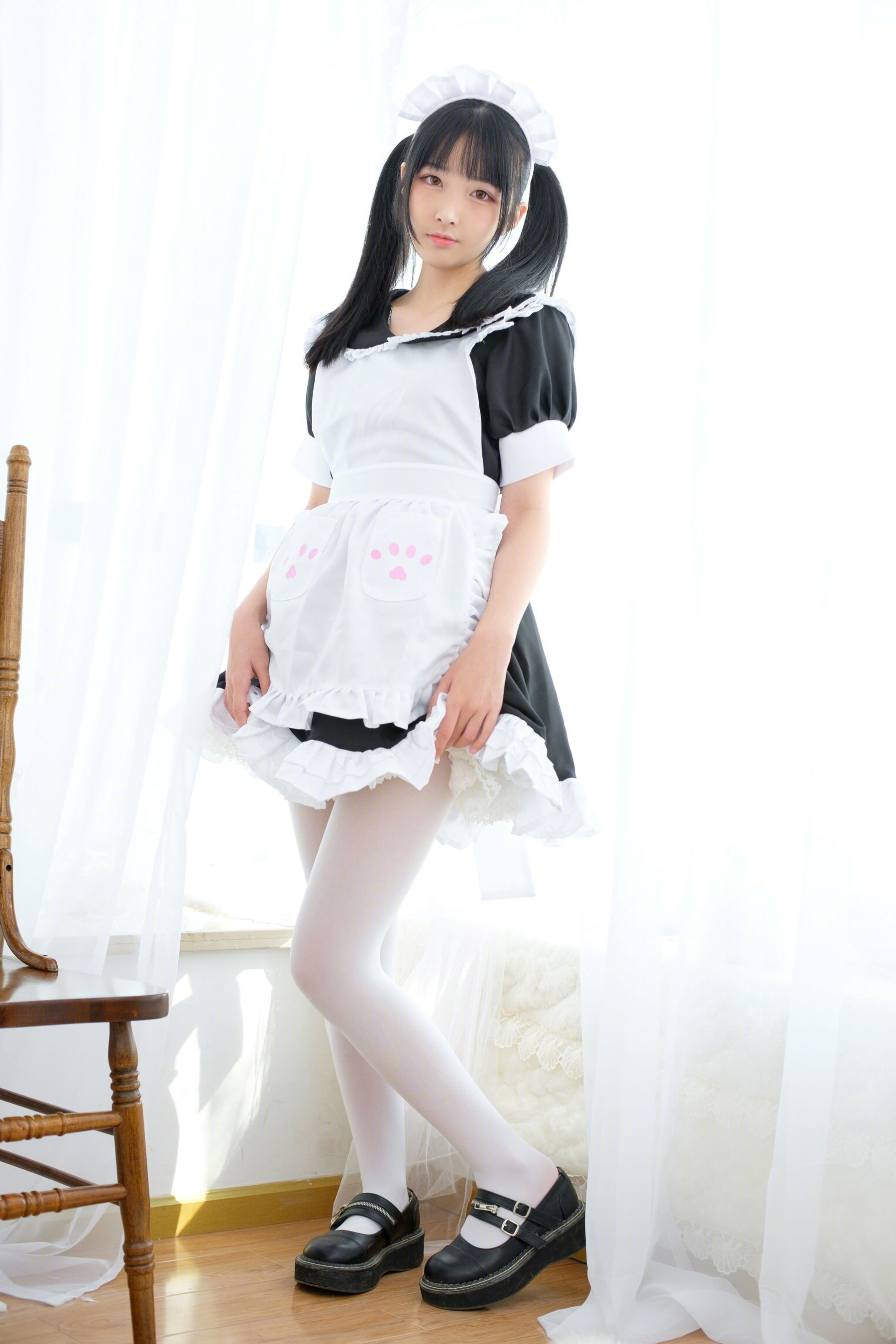 图片[7] - 我才不是neko - 白丝女仆 [71P] - 机器猫次元 - 机器猫次元