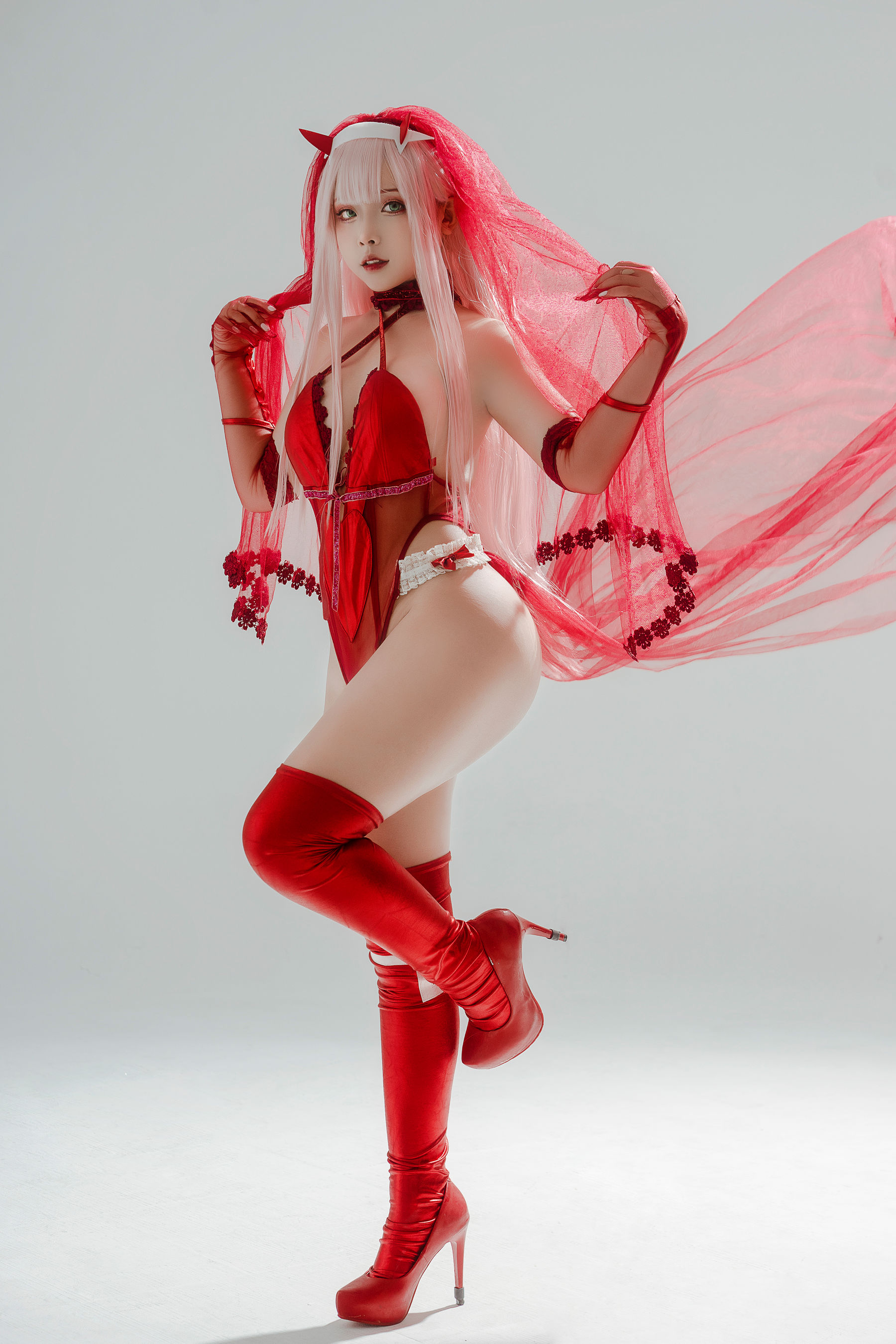 图片[2] - Sayo Momo - Zero Two Wedding Dress [21P] - 机器猫次元 - 机器猫次元
