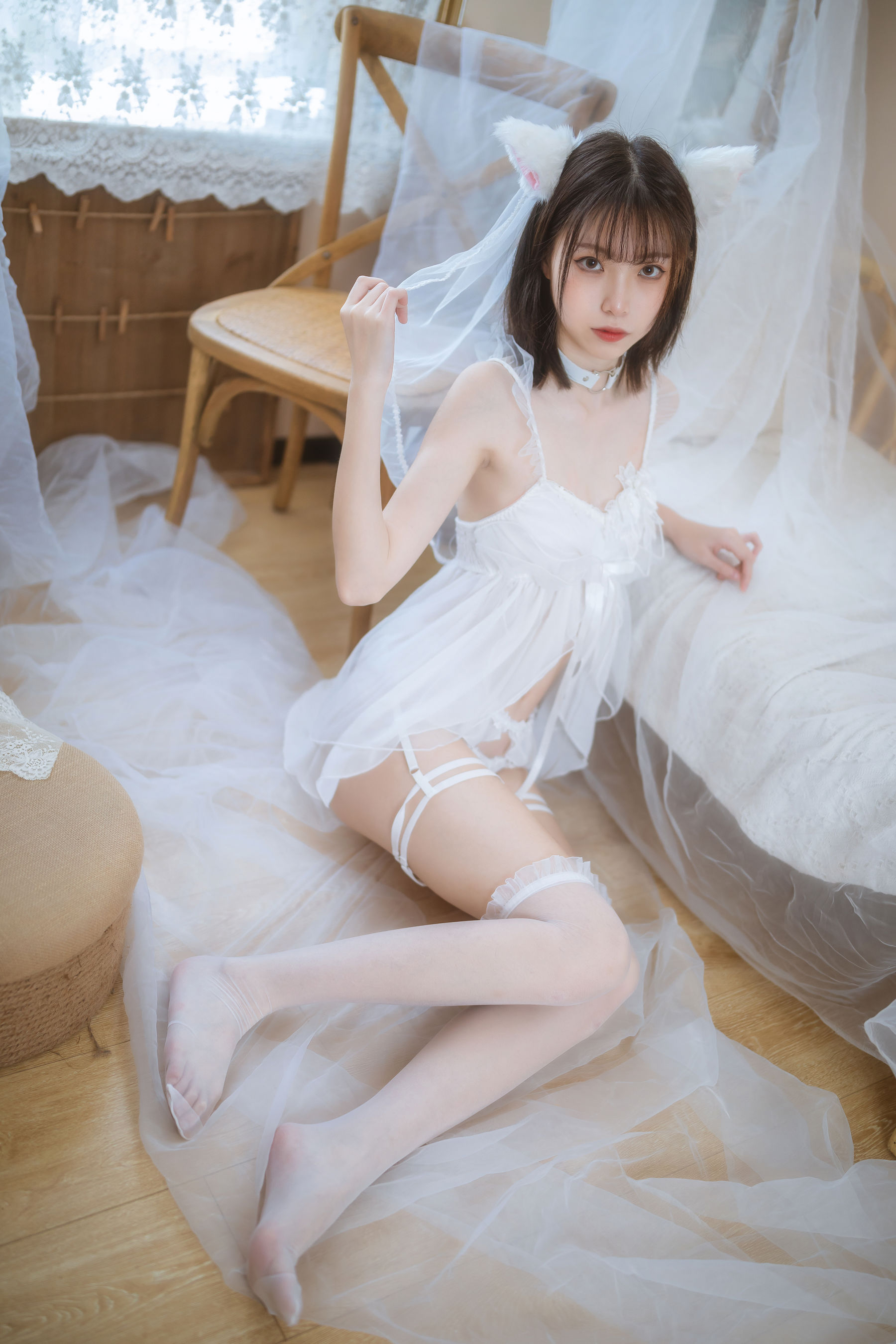 图片[7] - 许岚 - 少女白色裙 [41P] - 机器猫次元 - 机器猫次元