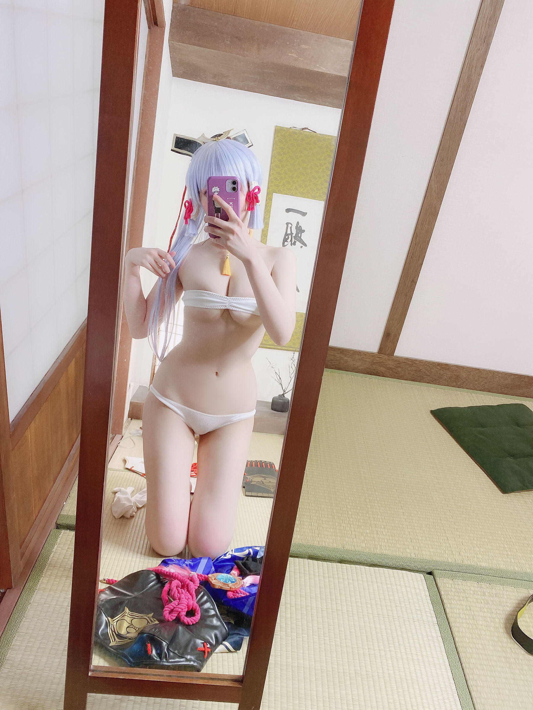 图片[6] - 霜月shimo[fantia] 2022-12-21 神里綾華 お着替え中 [13P] - 机器猫次元 - 机器猫次元