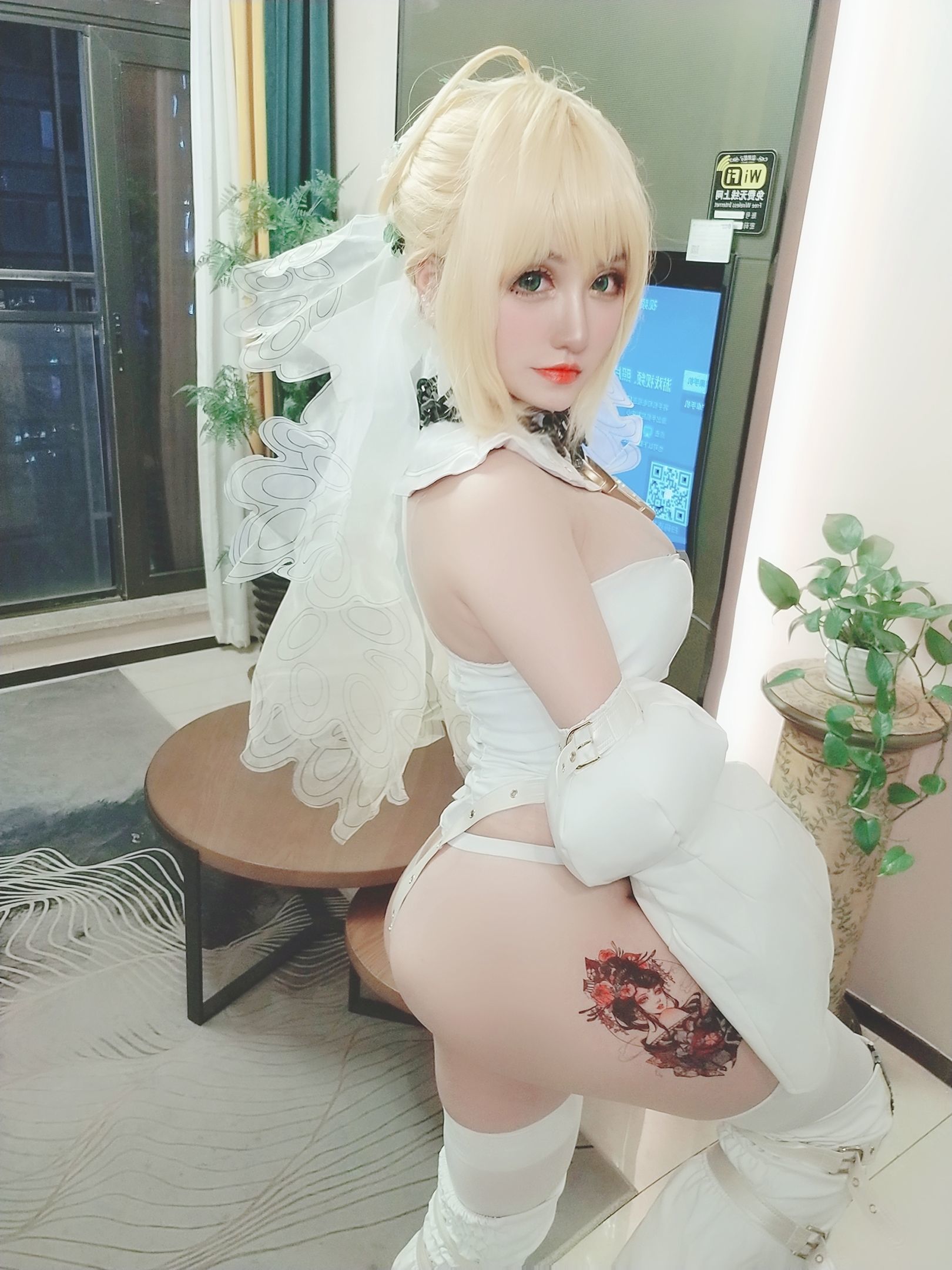 图片[4] - 夏鸽鸽不想起床 尼禄花嫁 [21P] - 机器猫次元 - 机器猫次元