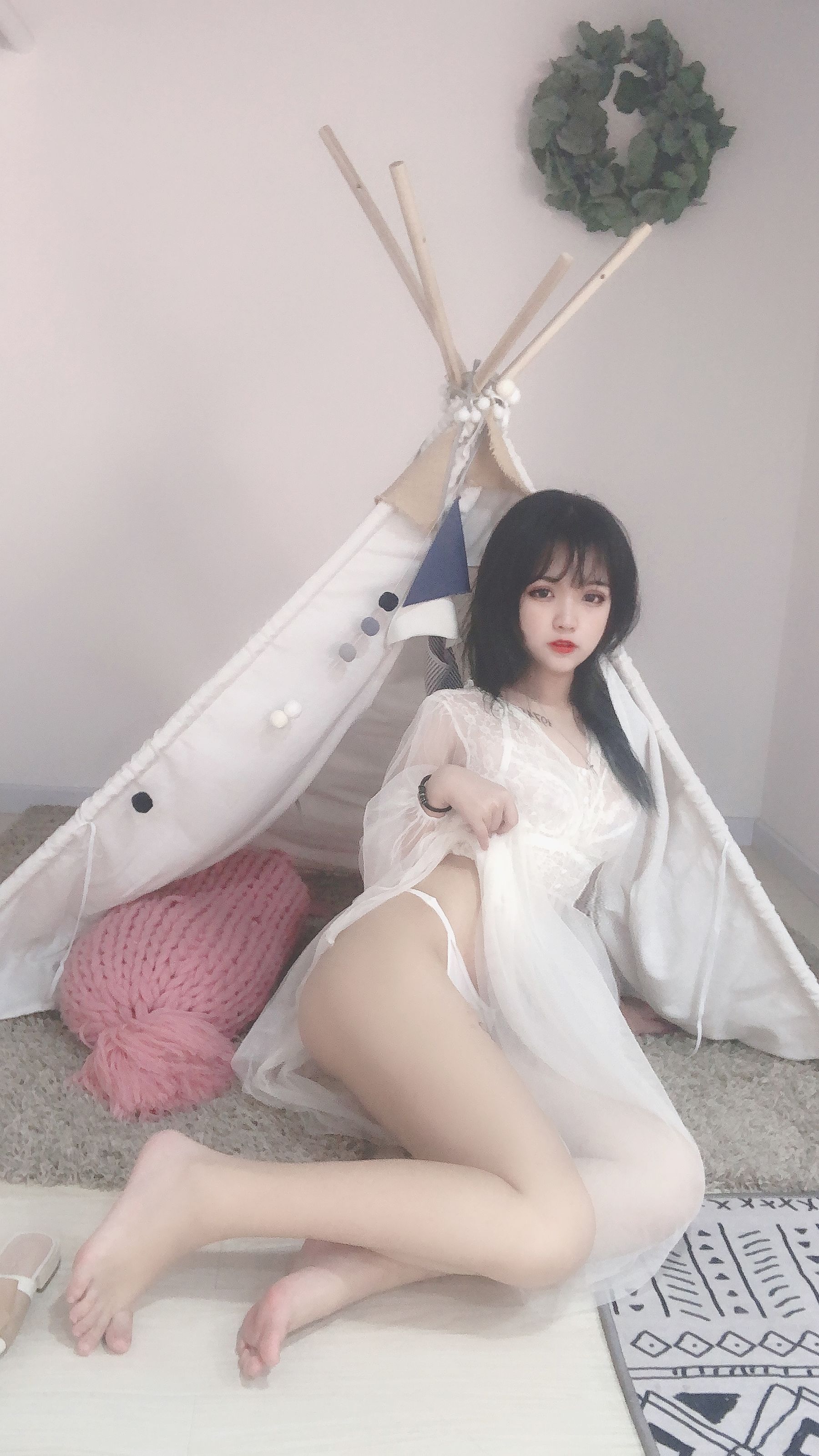 图片[6] - 安妮 - 白色纱裙 [34P] - 机器猫次元 - 机器猫次元