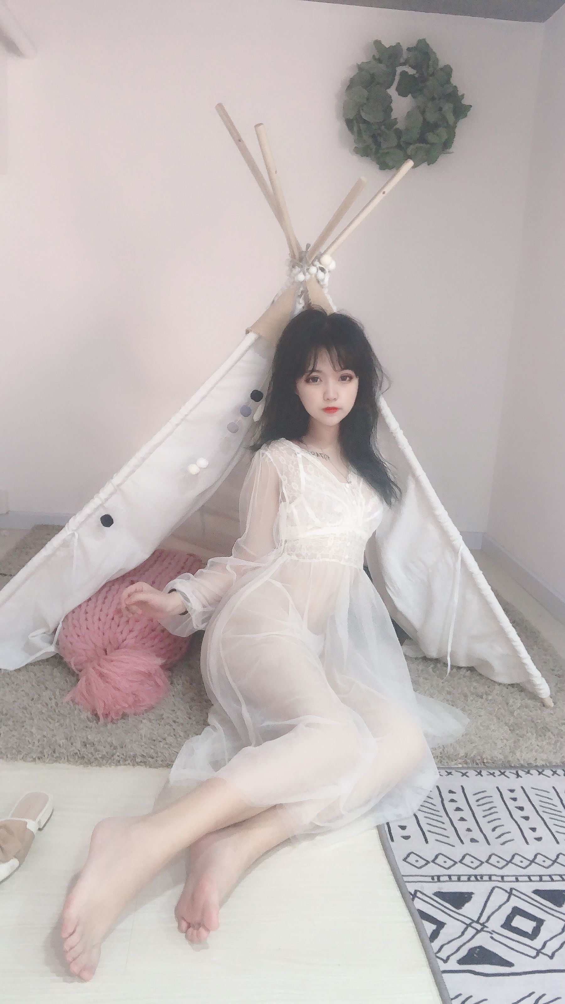 图片[3] - 安妮 - 白色纱裙 [34P] - 机器猫次元 - 机器猫次元