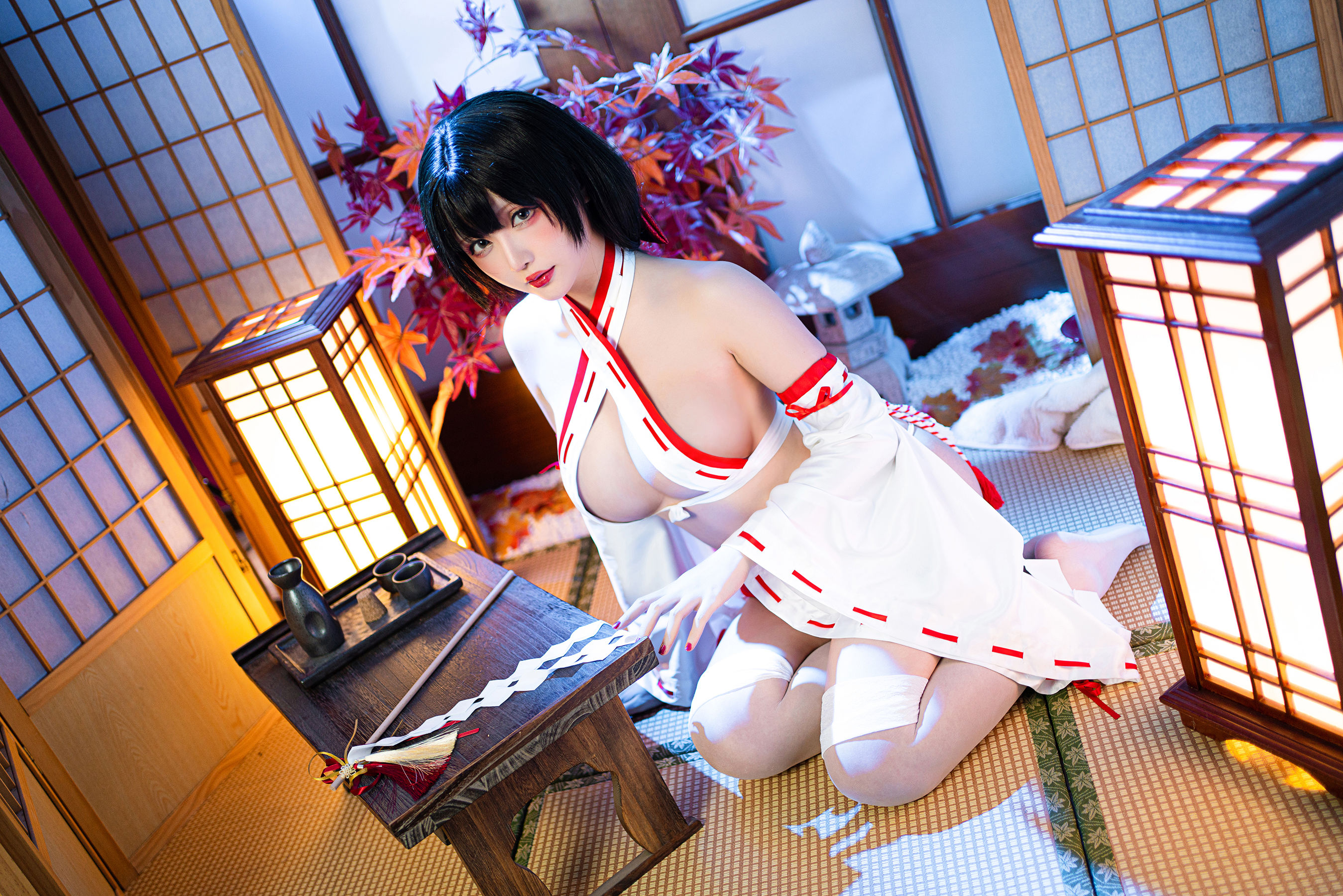 图片[1] - 星之迟迟 - 新春巫女 [60P] - 机器猫次元 - 机器猫次元