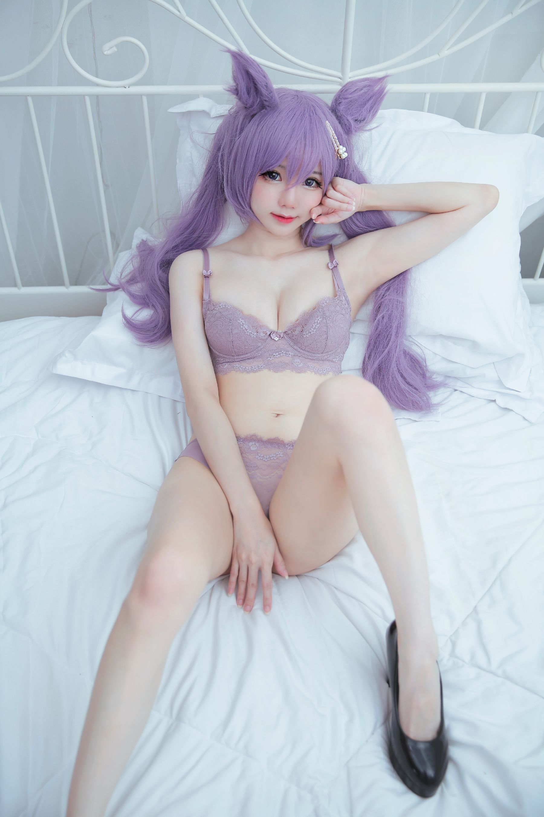 图片[4] - Sally Dorasnow - Keqing Lingerie [46P] - 机器猫次元 - 机器猫次元
