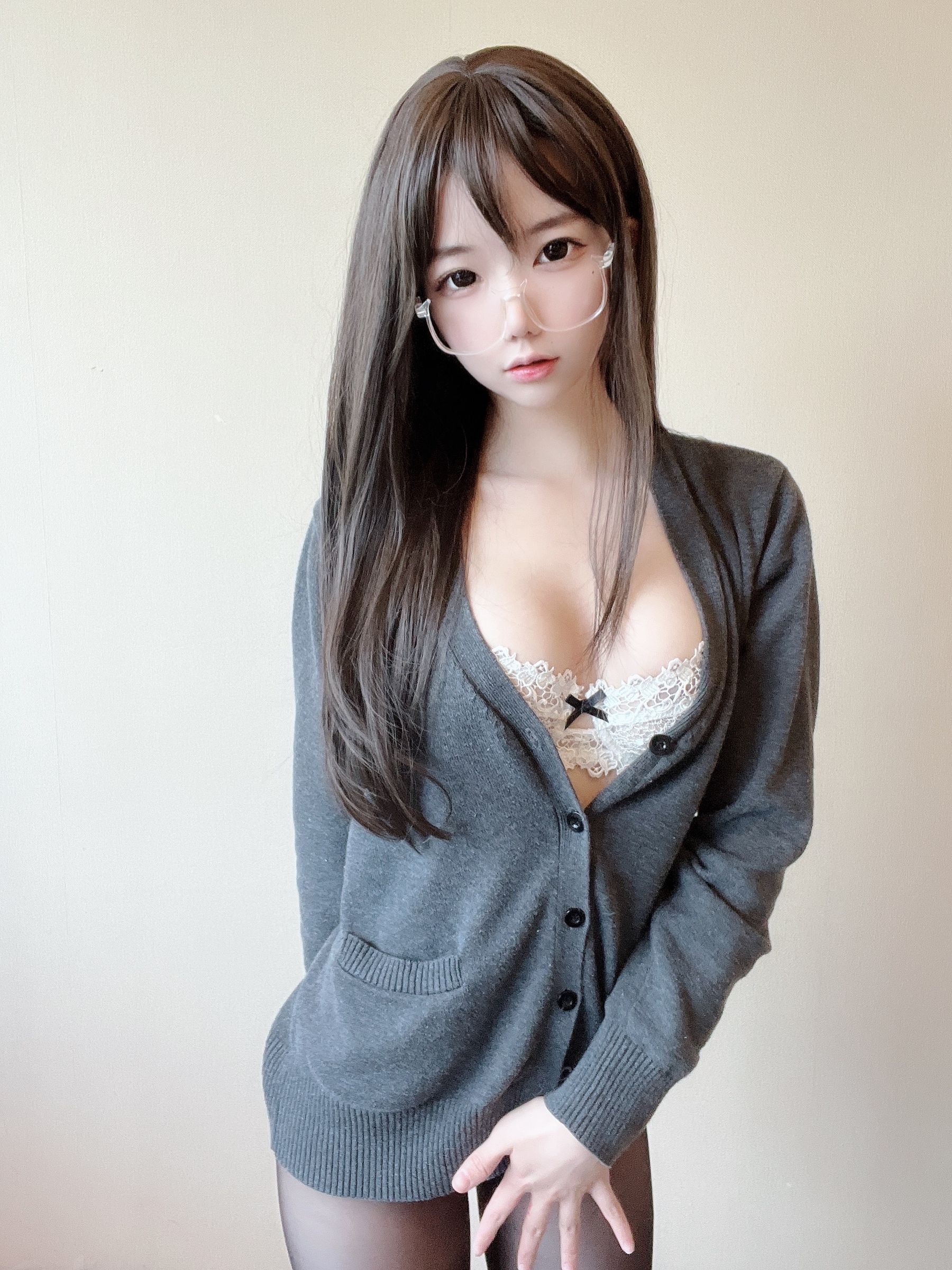 图片[6] - 莉犬酱 - 黑丝白蕾丝 [51P] - 机器猫次元 - 机器猫次元