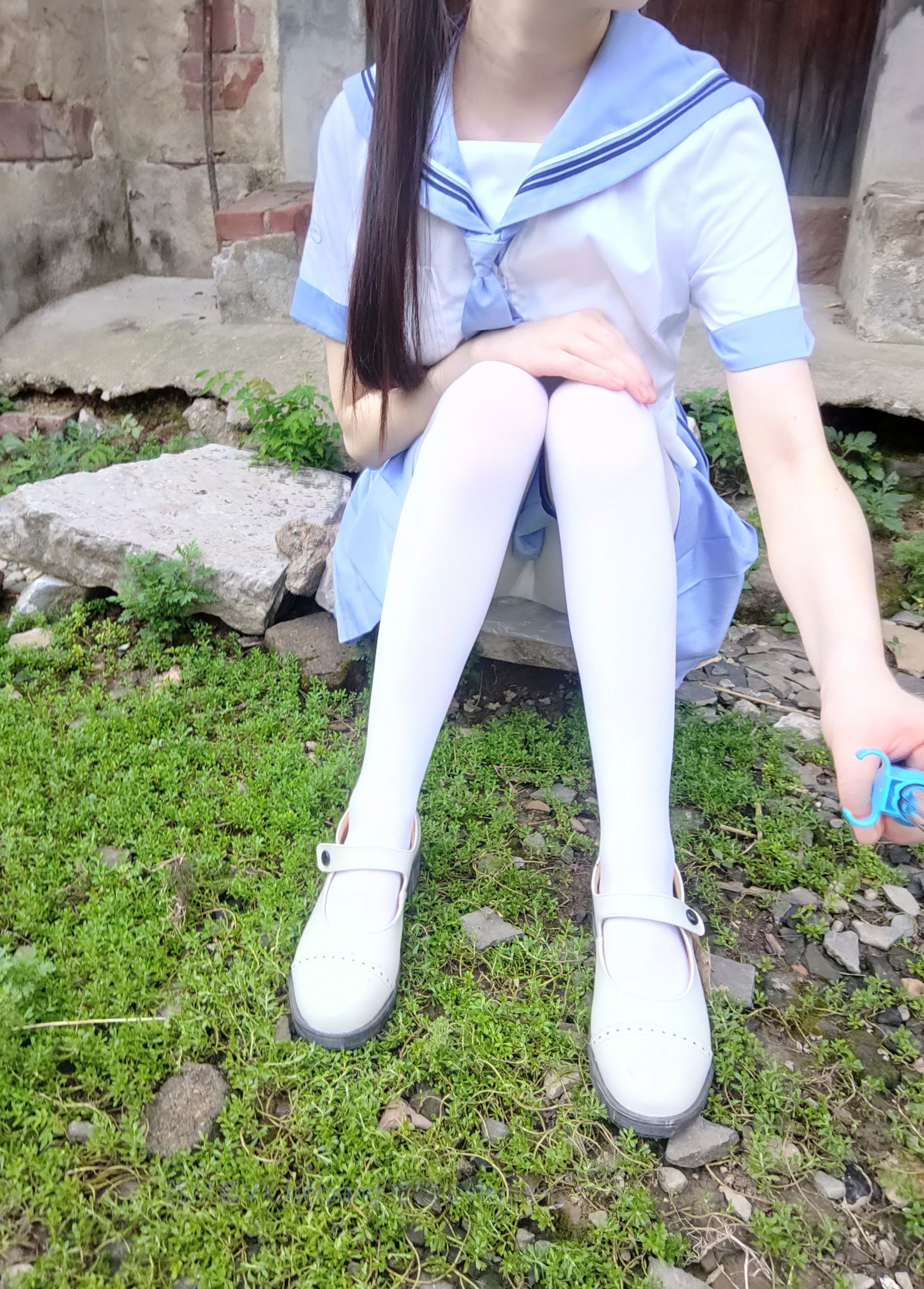 图片[1] - 西尔酱 - 青草水手服 [74P] - 机器猫次元 - 机器猫次元