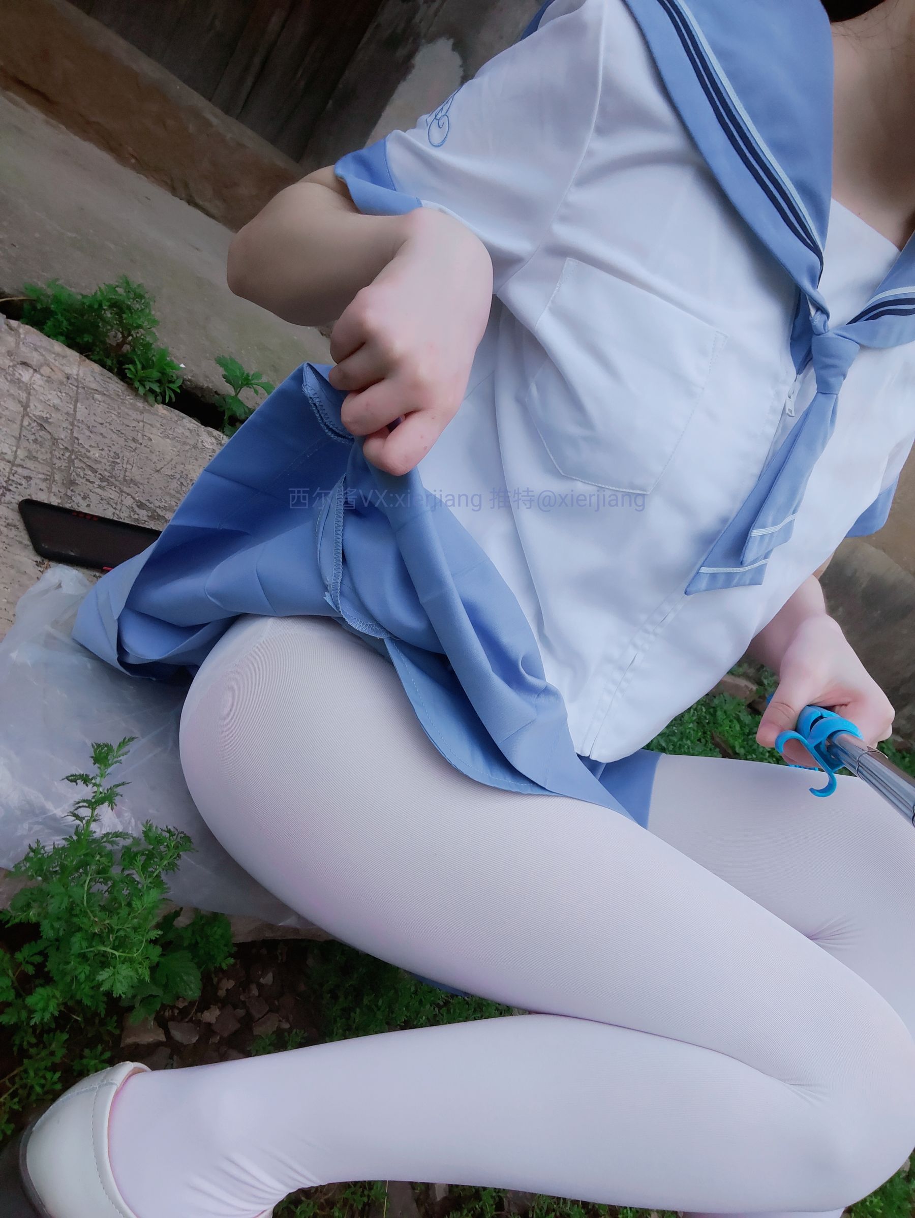 图片[3] - 西尔酱 - 青草水手服 [74P] - 机器猫次元 - 机器猫次元