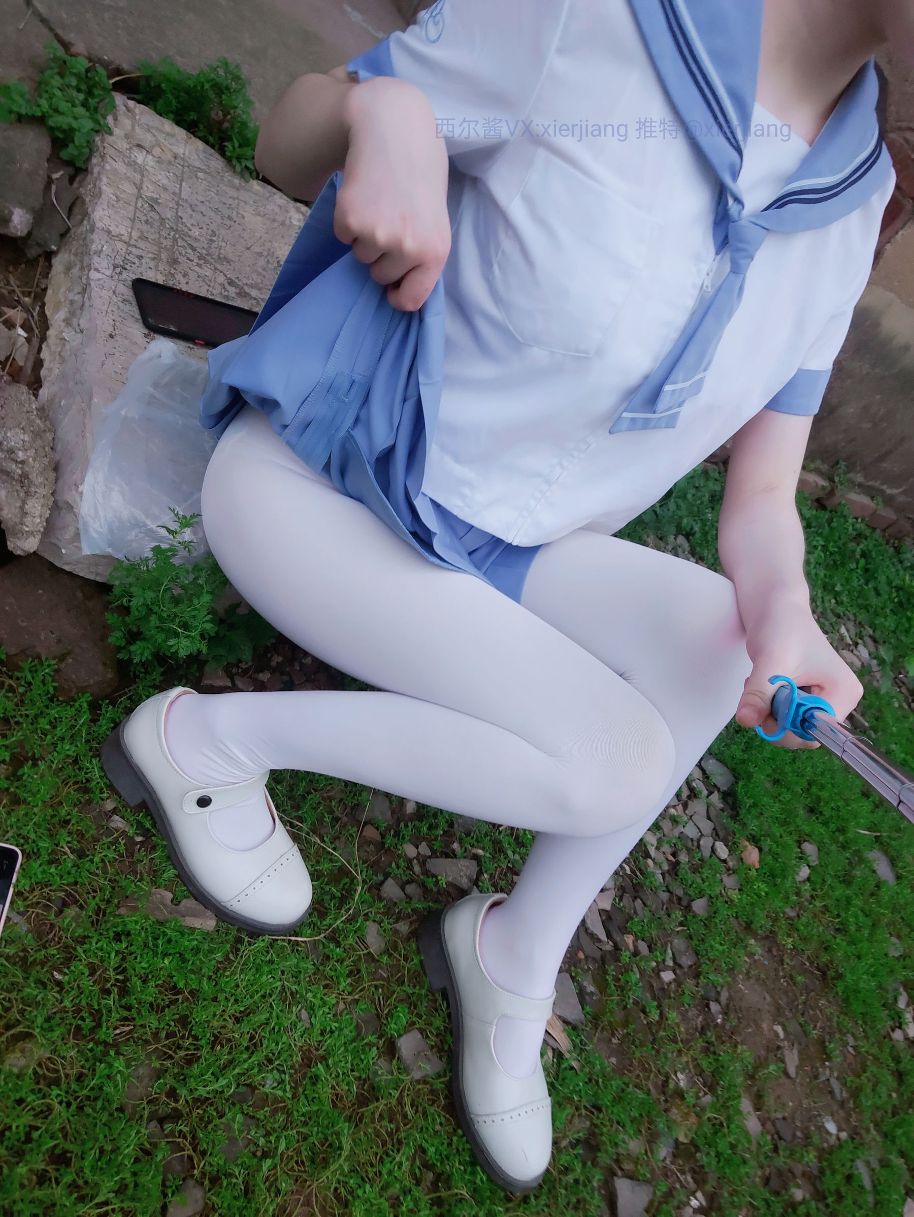 图片[4] - 西尔酱 - 青草水手服 [74P] - 机器猫次元 - 机器猫次元