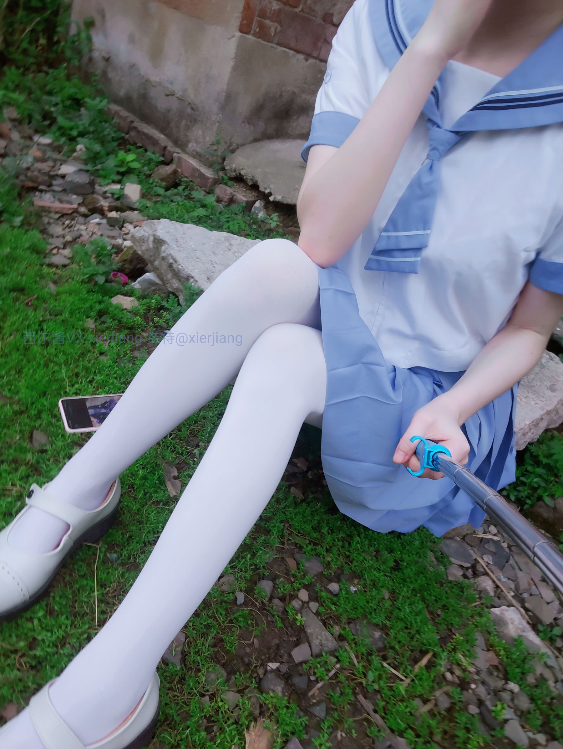 图片[6] - 西尔酱 - 青草水手服 [74P] - 机器猫次元 - 机器猫次元
