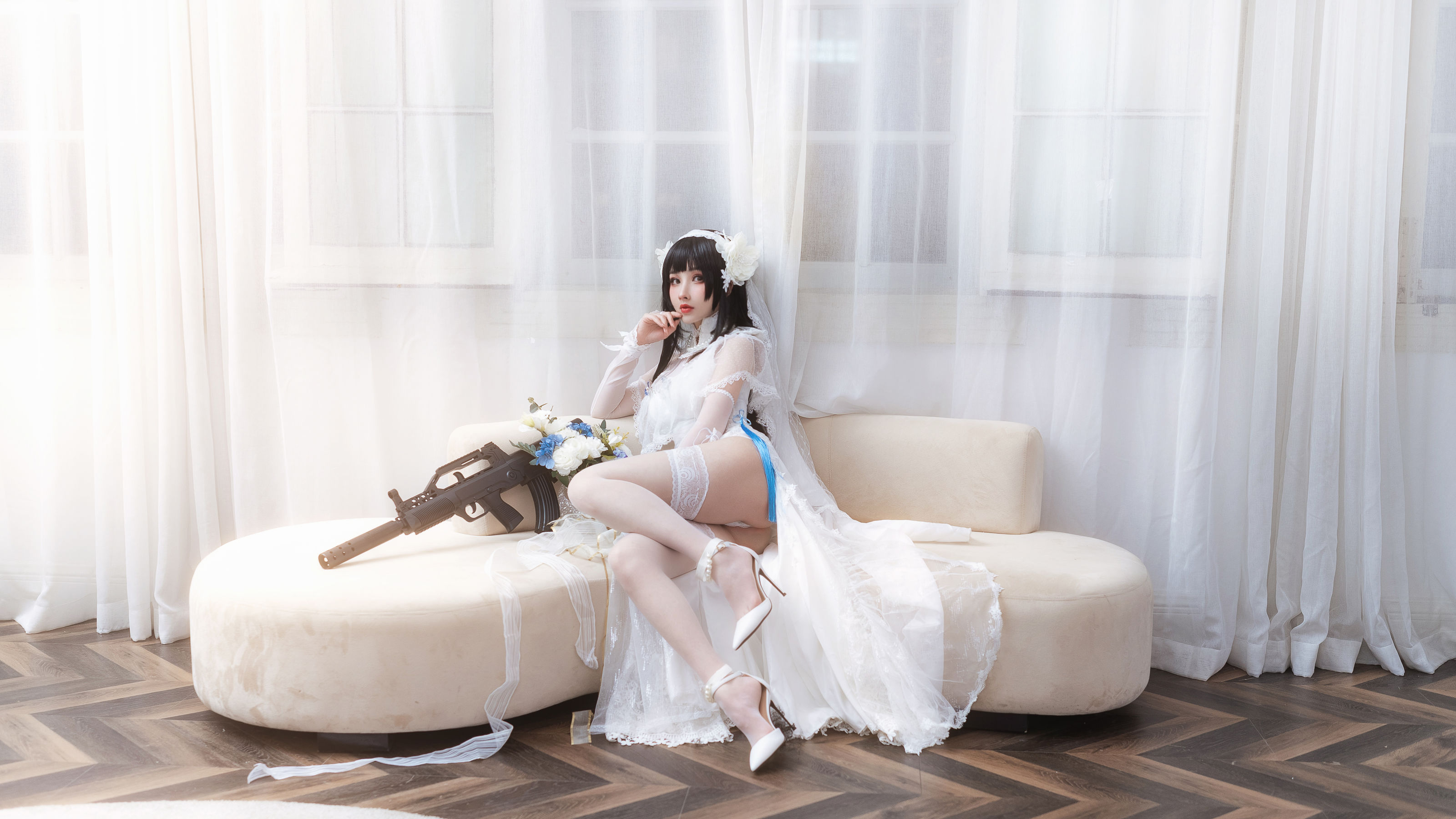 图片[1] - rioko凉凉子 - 95花嫁 [25P] - 机器猫次元 - 机器猫次元
