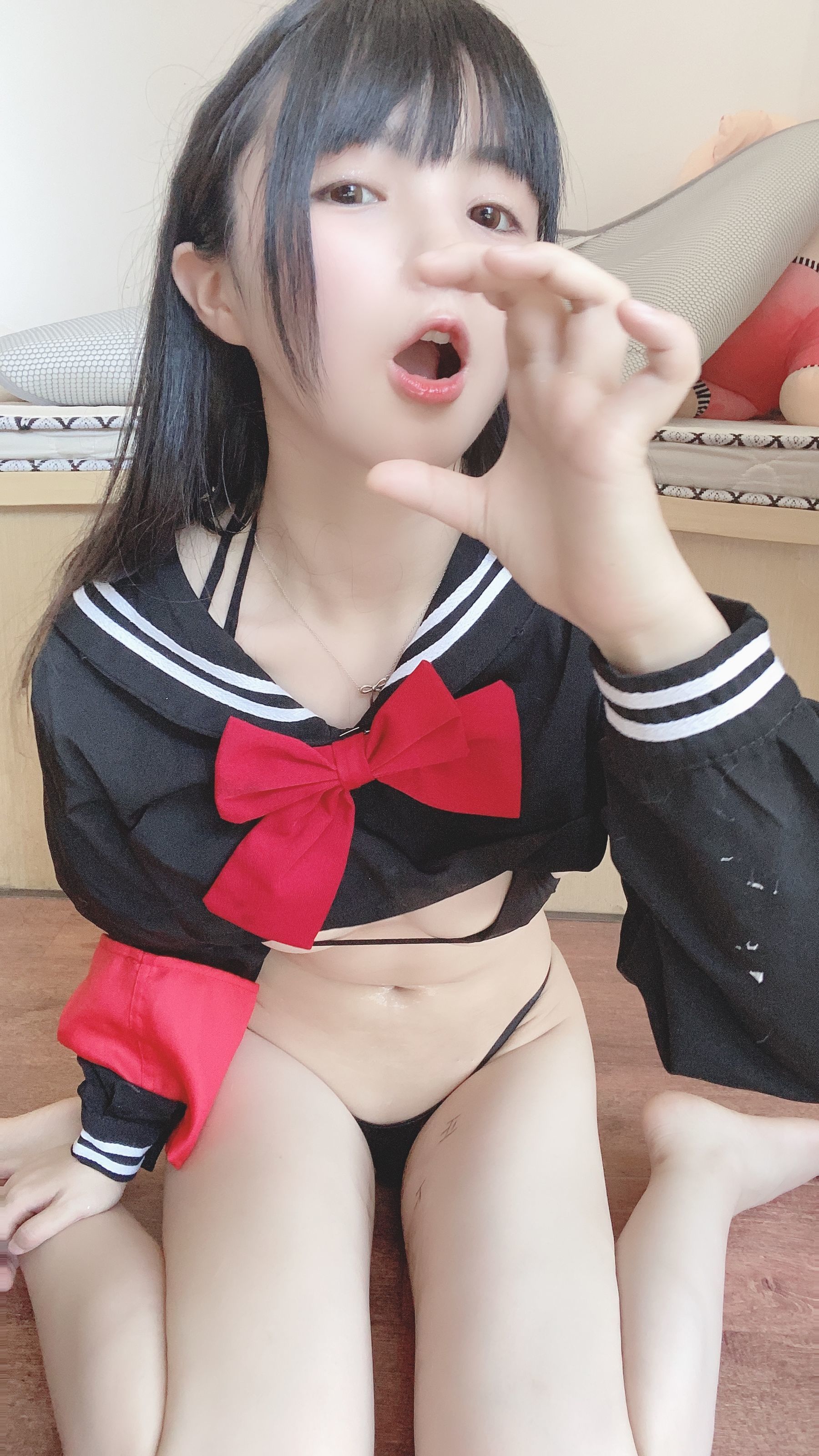 图片[8] - 桜井宁宁 - 黑色JK [50P] - 机器猫次元 - 机器猫次元