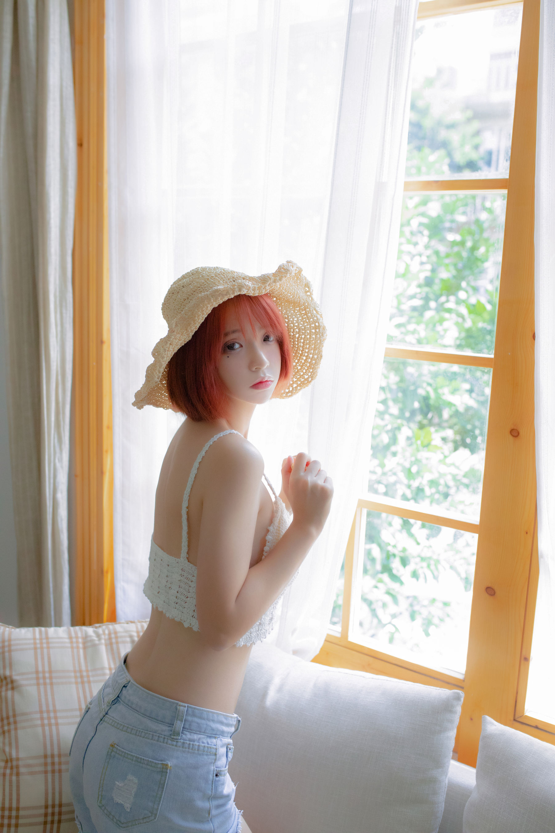 图片[8] - 疯猫ss - 草帽女孩 [30P] - 机器猫次元 - 机器猫次元