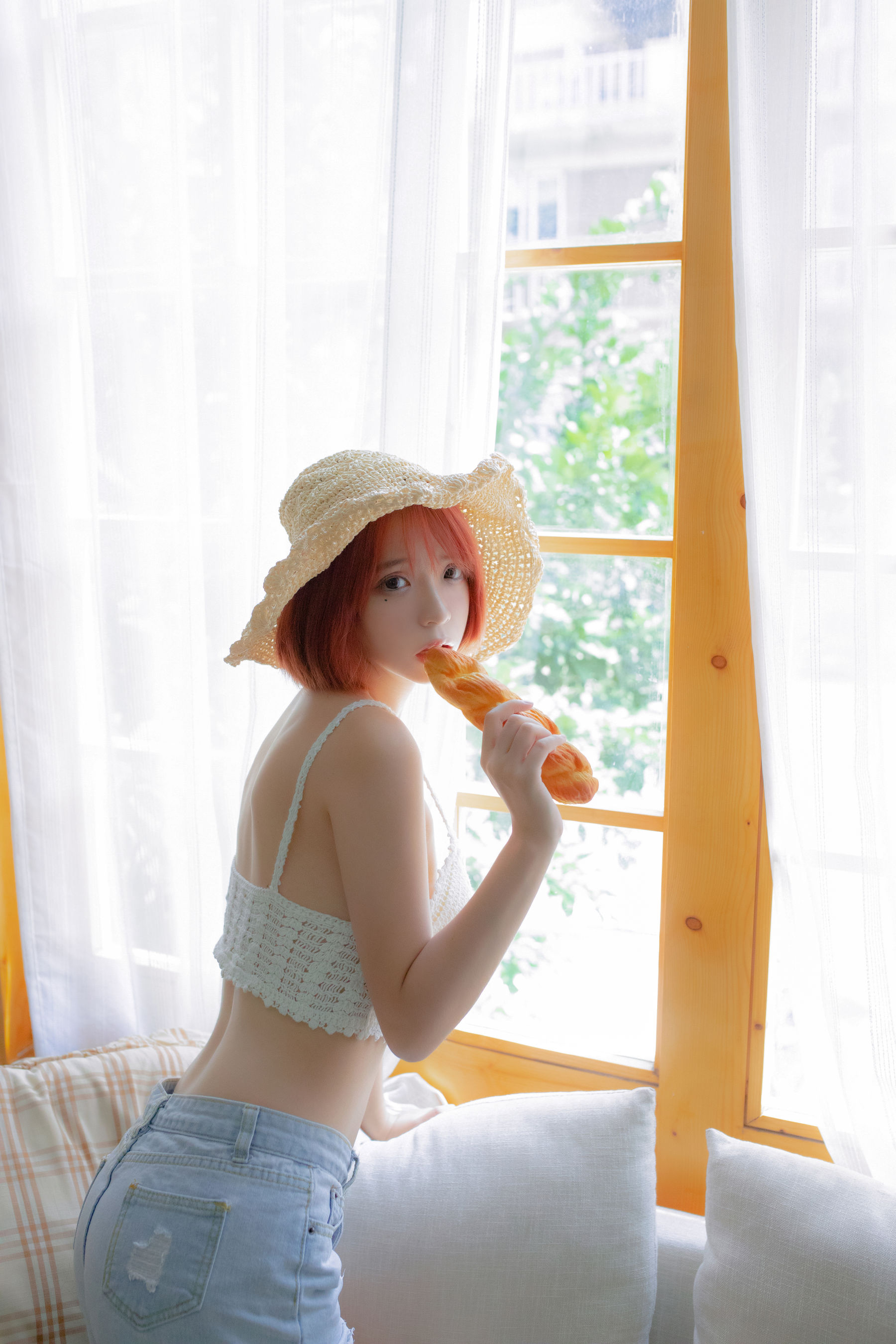 图片[7] - 疯猫ss - 草帽女孩 [30P] - 机器猫次元 - 机器猫次元