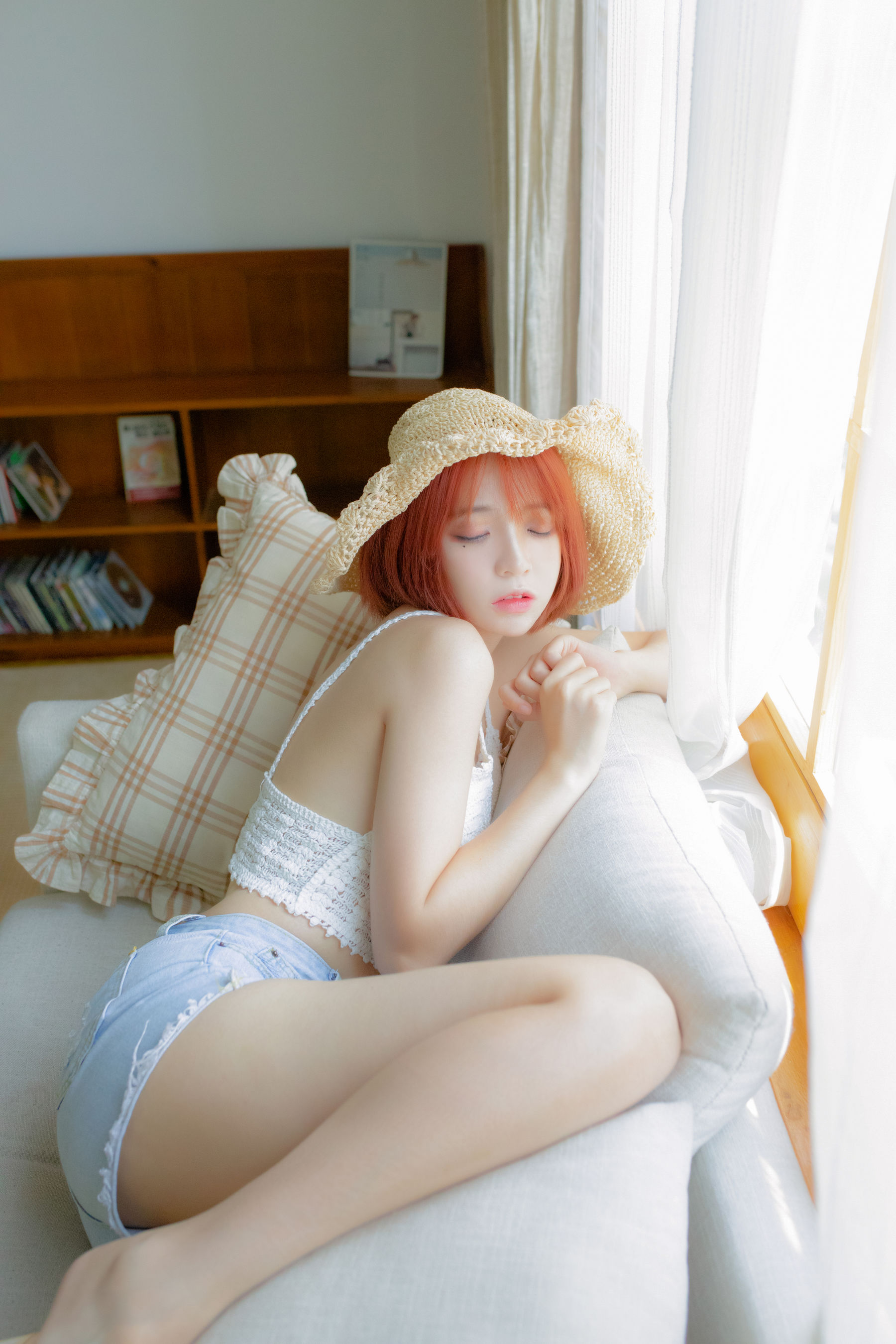 图片[6] - 疯猫ss - 草帽女孩 [30P] - 机器猫次元 - 机器猫次元